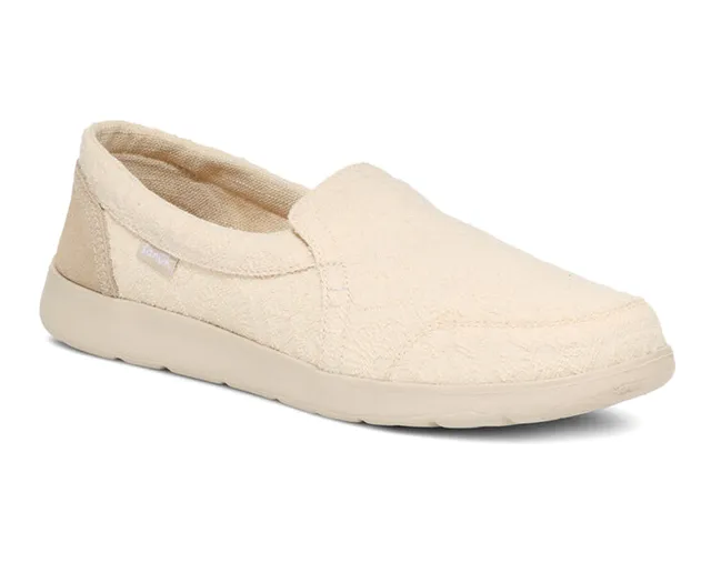Sanuk Hangout Lite Hex ciabatte donna bianco
