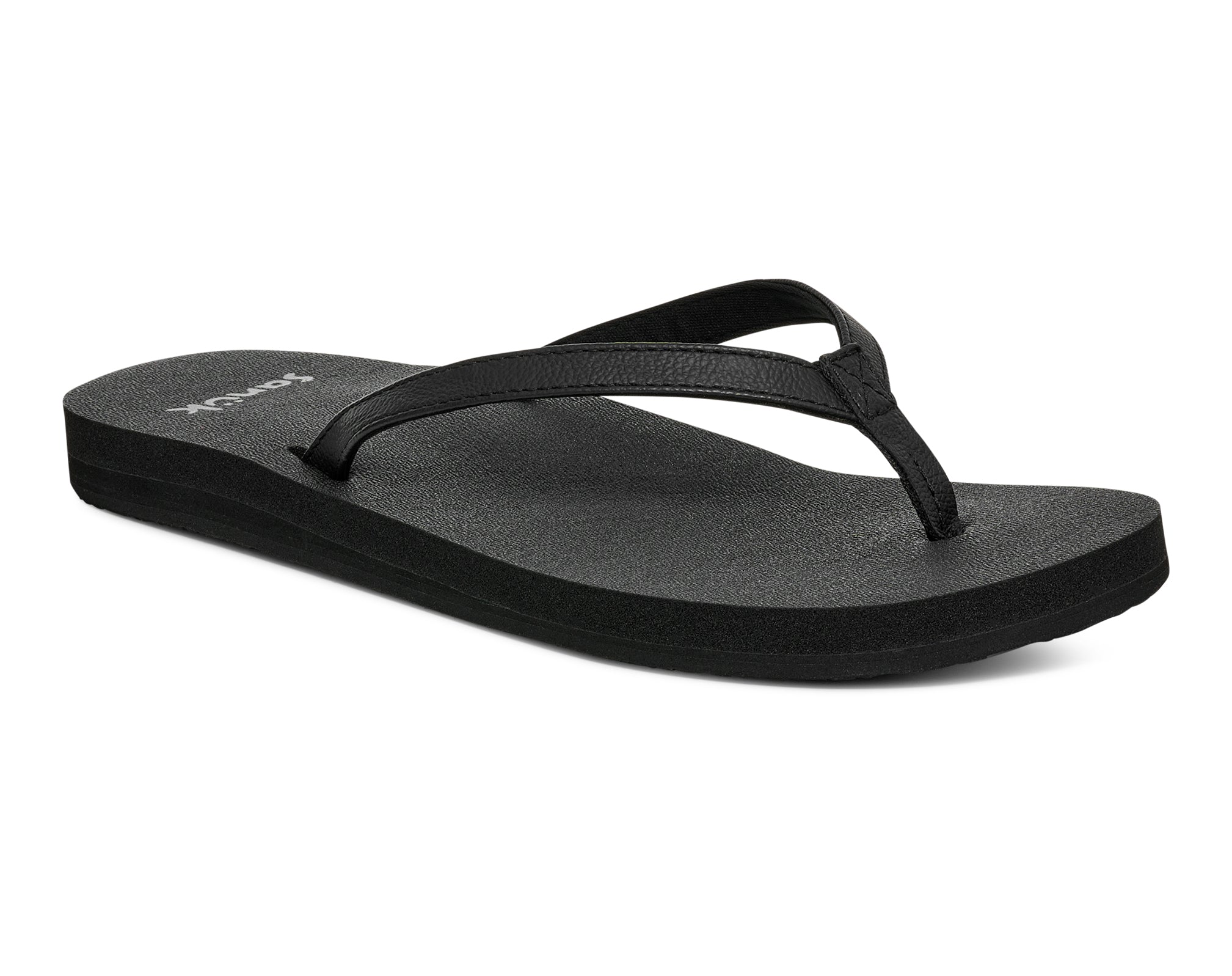 Sanuk Yoga Joy II infradito donna Nero memory foam