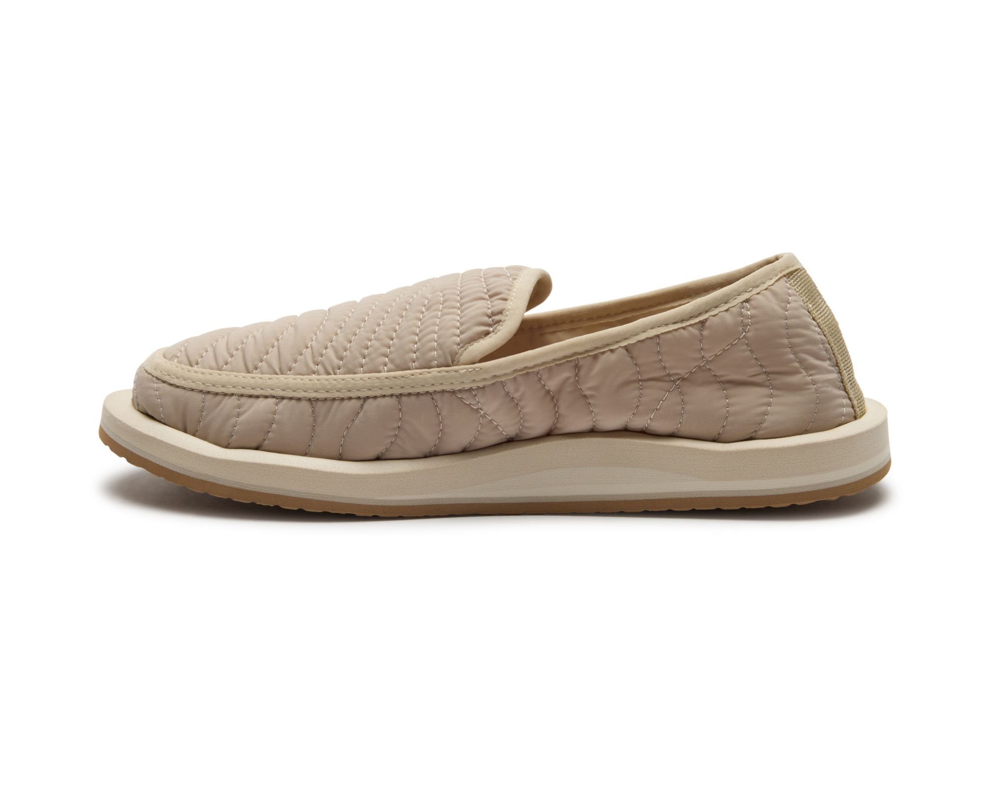 Sanuk Donna Quilted Scarpe Slip On Oxford Tan trapuntate
