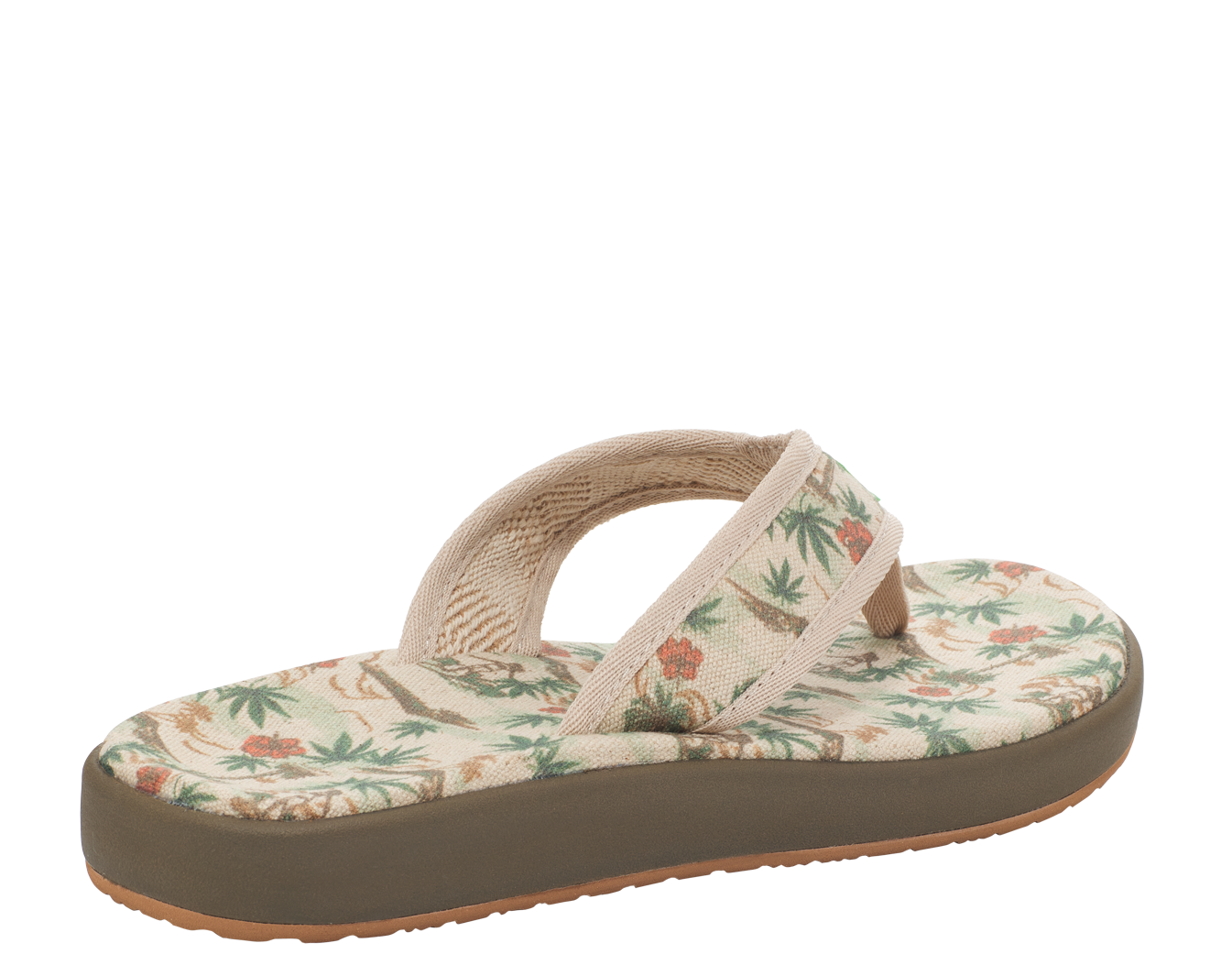 Sanuk Furreal ST infradito unisex canapa