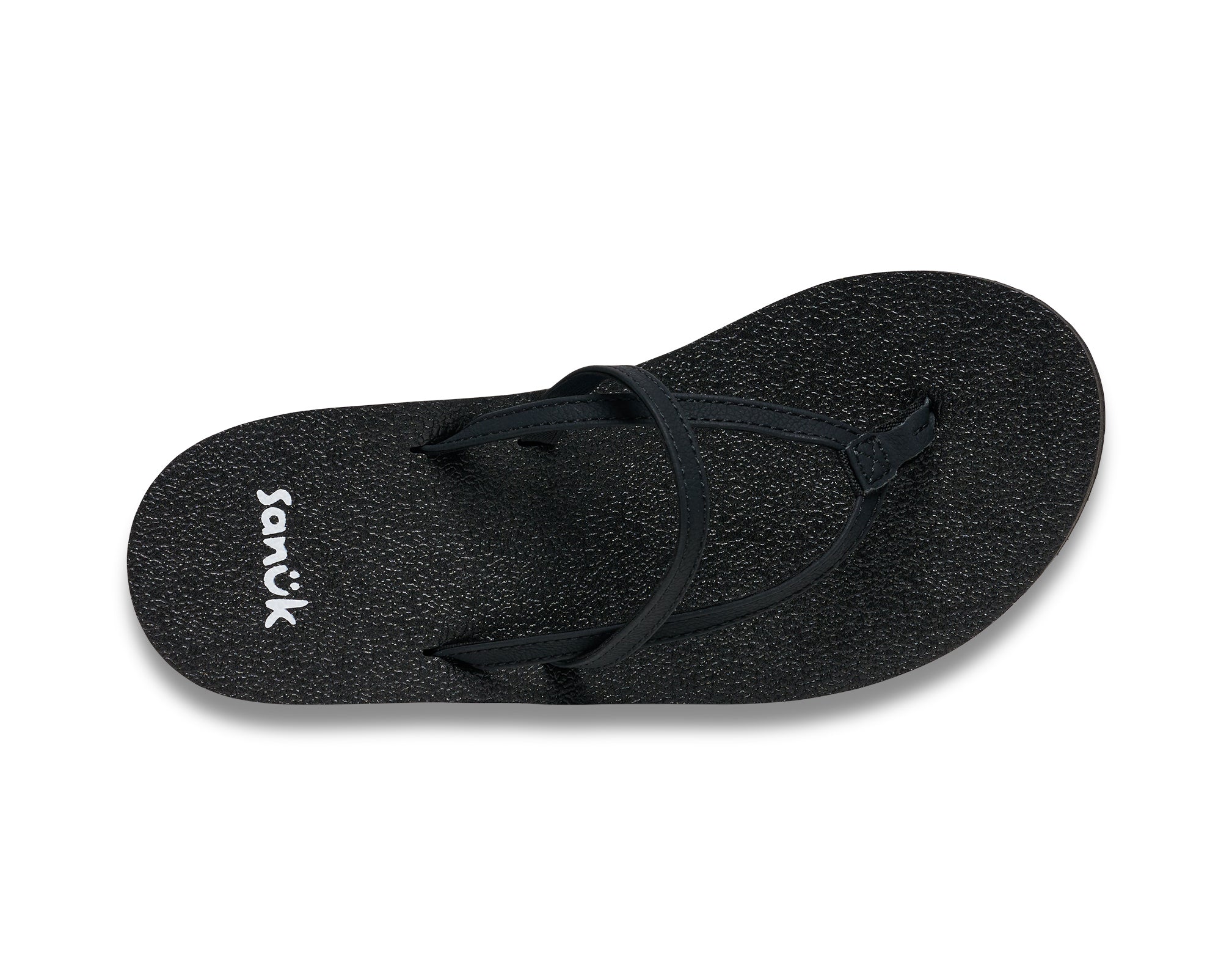 Sanuk Yoga Strappy sandali neri suola yoga mat
