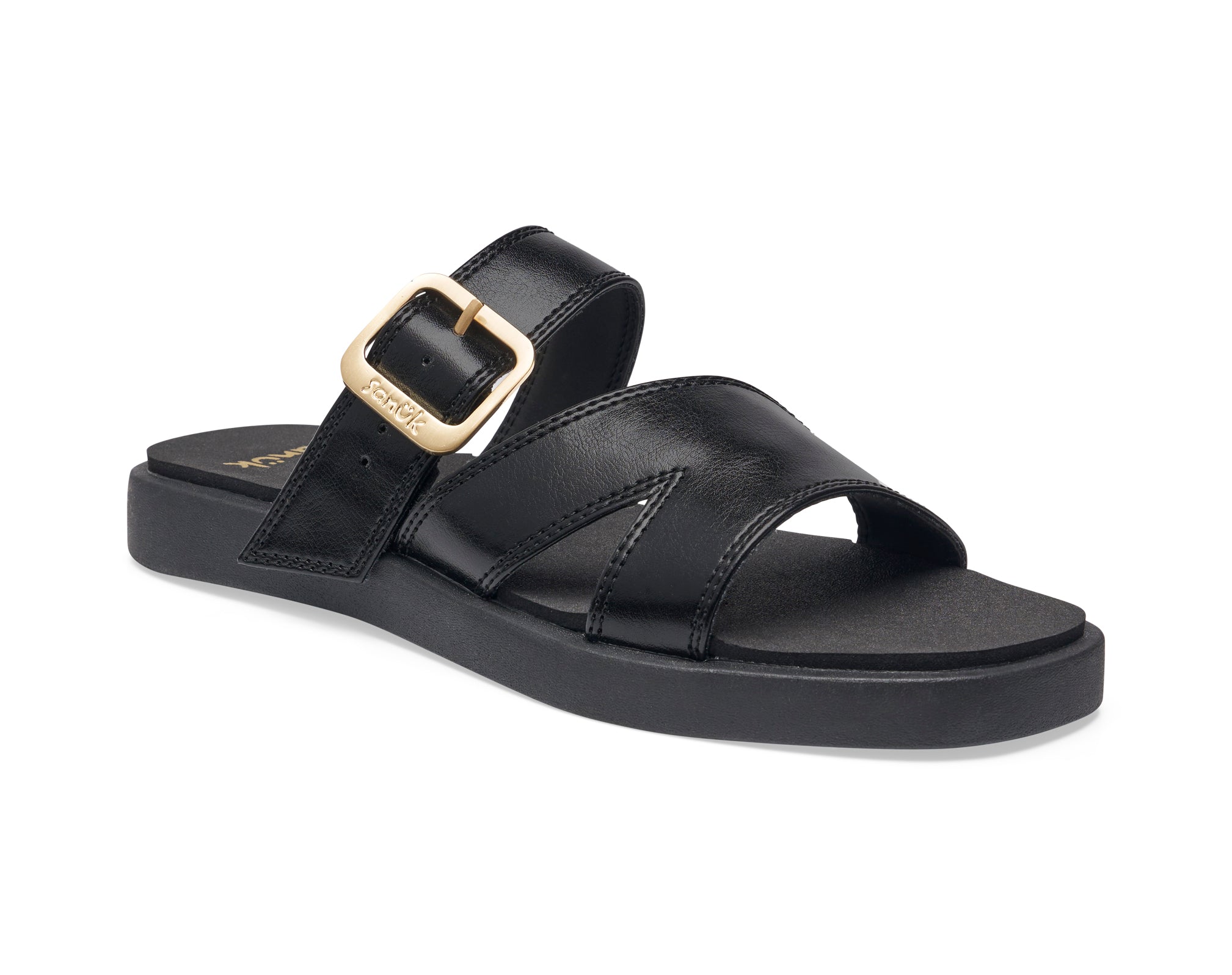 Sanuk Cove Slide ciabatte donna nero impermeabile