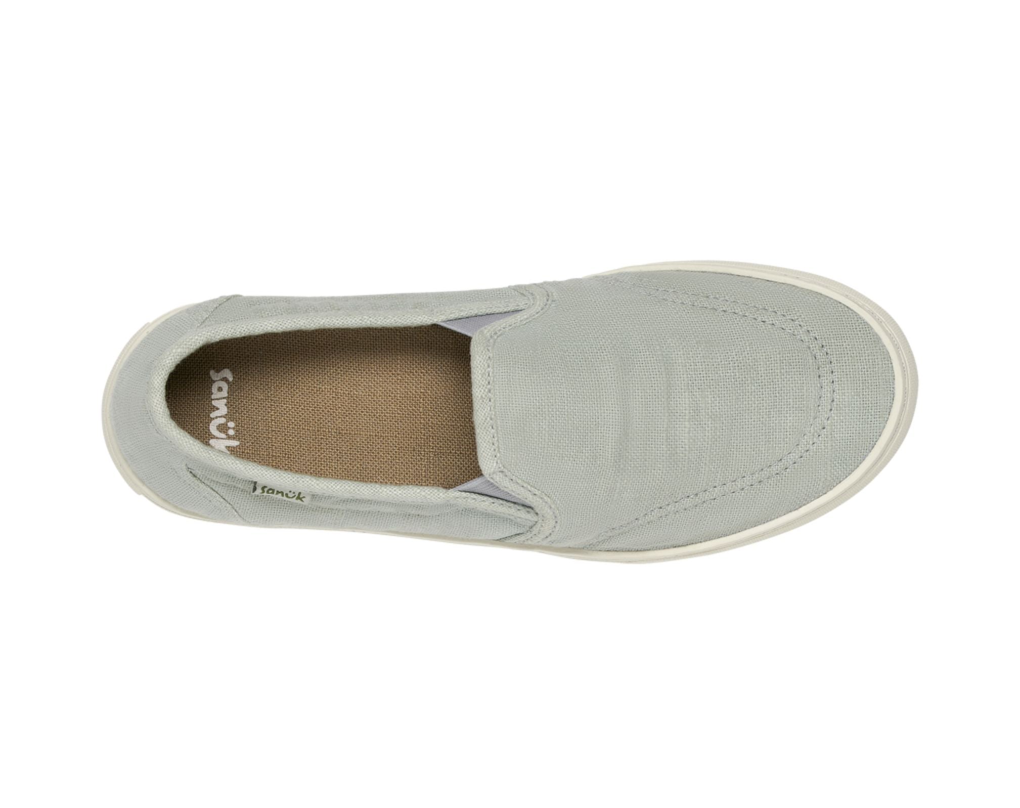 Sanuk Avery Hemp slip-on donna Harbor Mist canapa