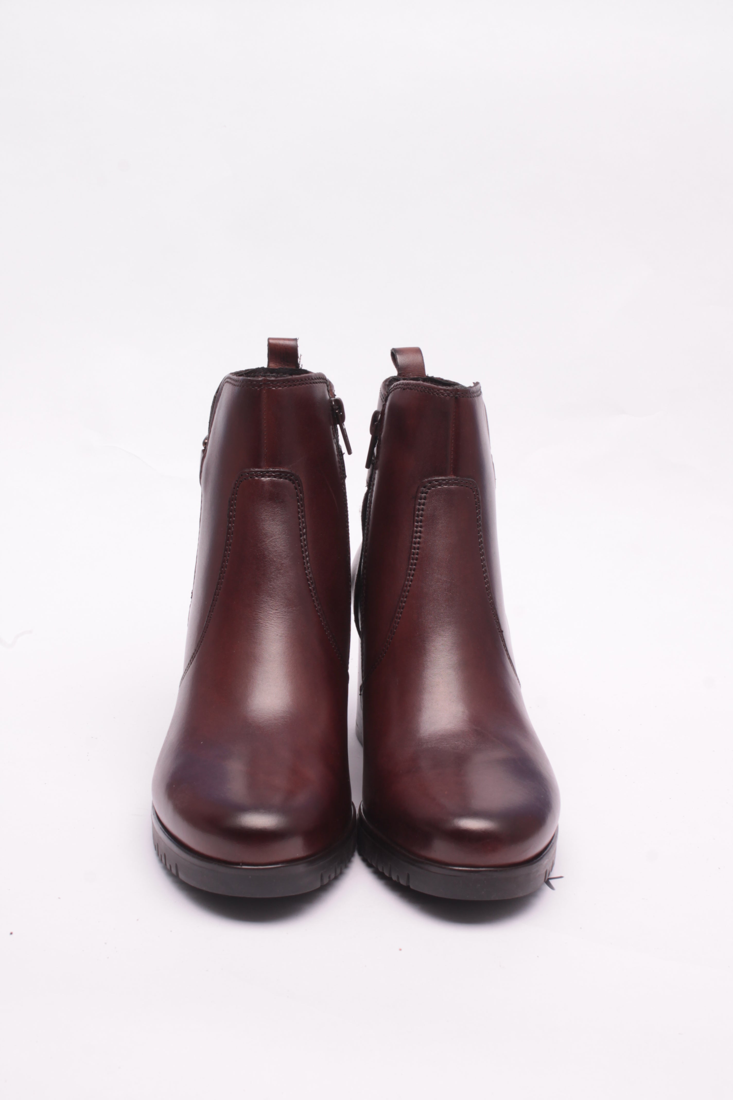 Cinzia Soft IS143130 tronchetto donna pelle marrone tacco 5 cm