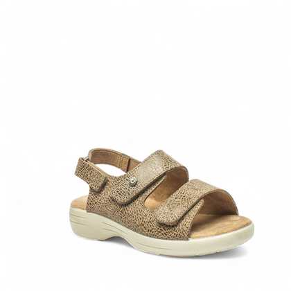 Cinzia Soft Sandali Tortora Pelle Sandali Donna Zeppa
