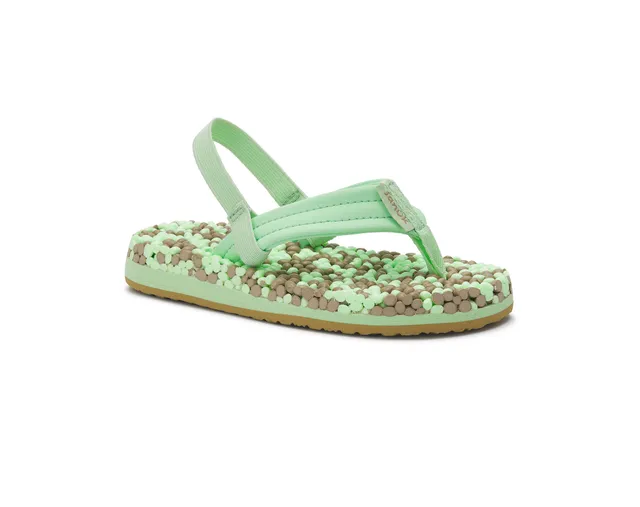 Sanuk Bubblecush sandali bimbo mint chocolate impermeabili