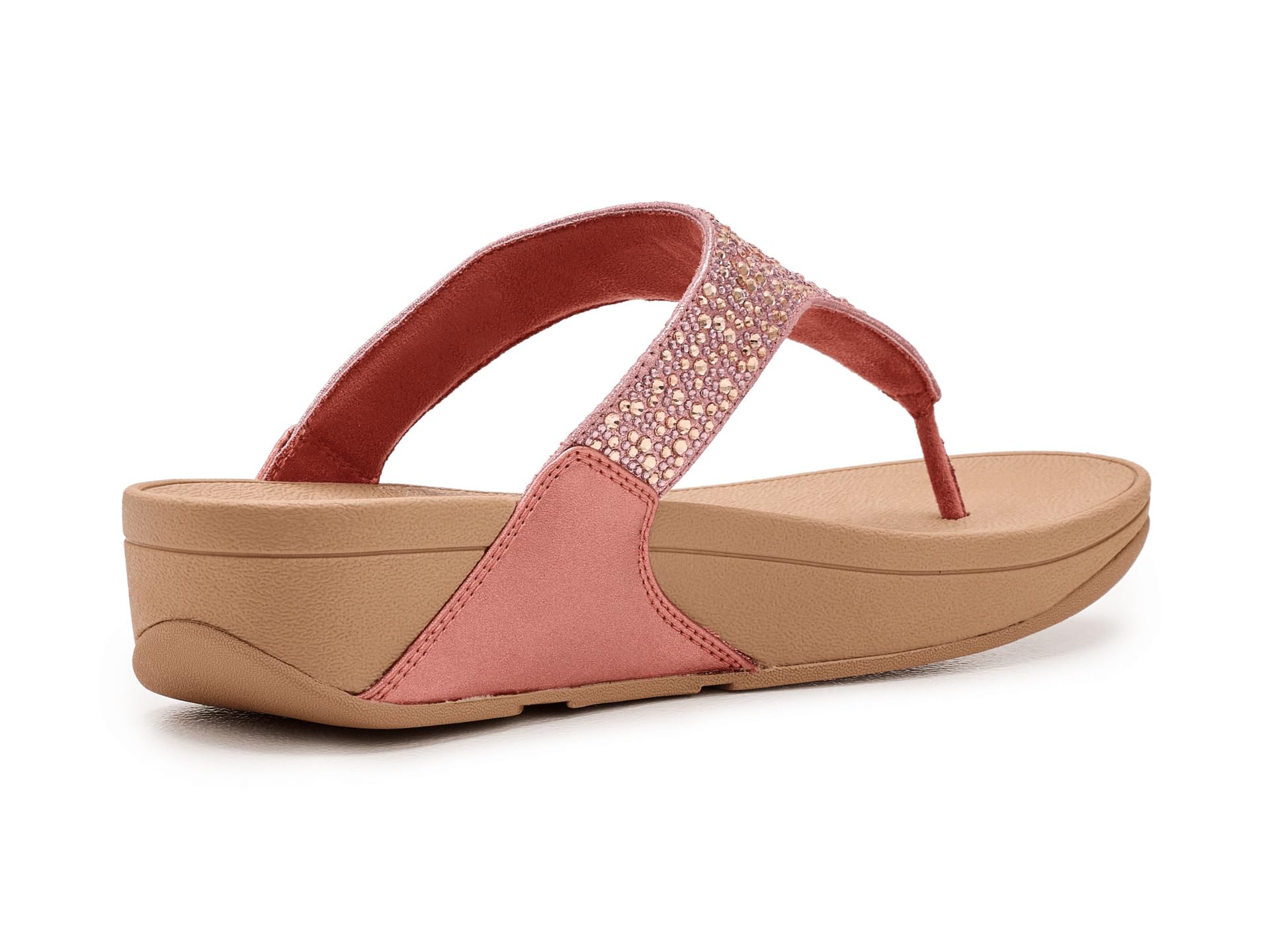 FitFlop Lulu Crystal-mix sandali donna rosa ruggine