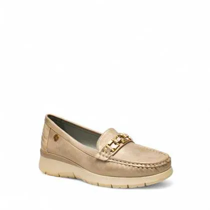 Cinzia Soft Sneakers Mocassino Donna Platinum Sintetico