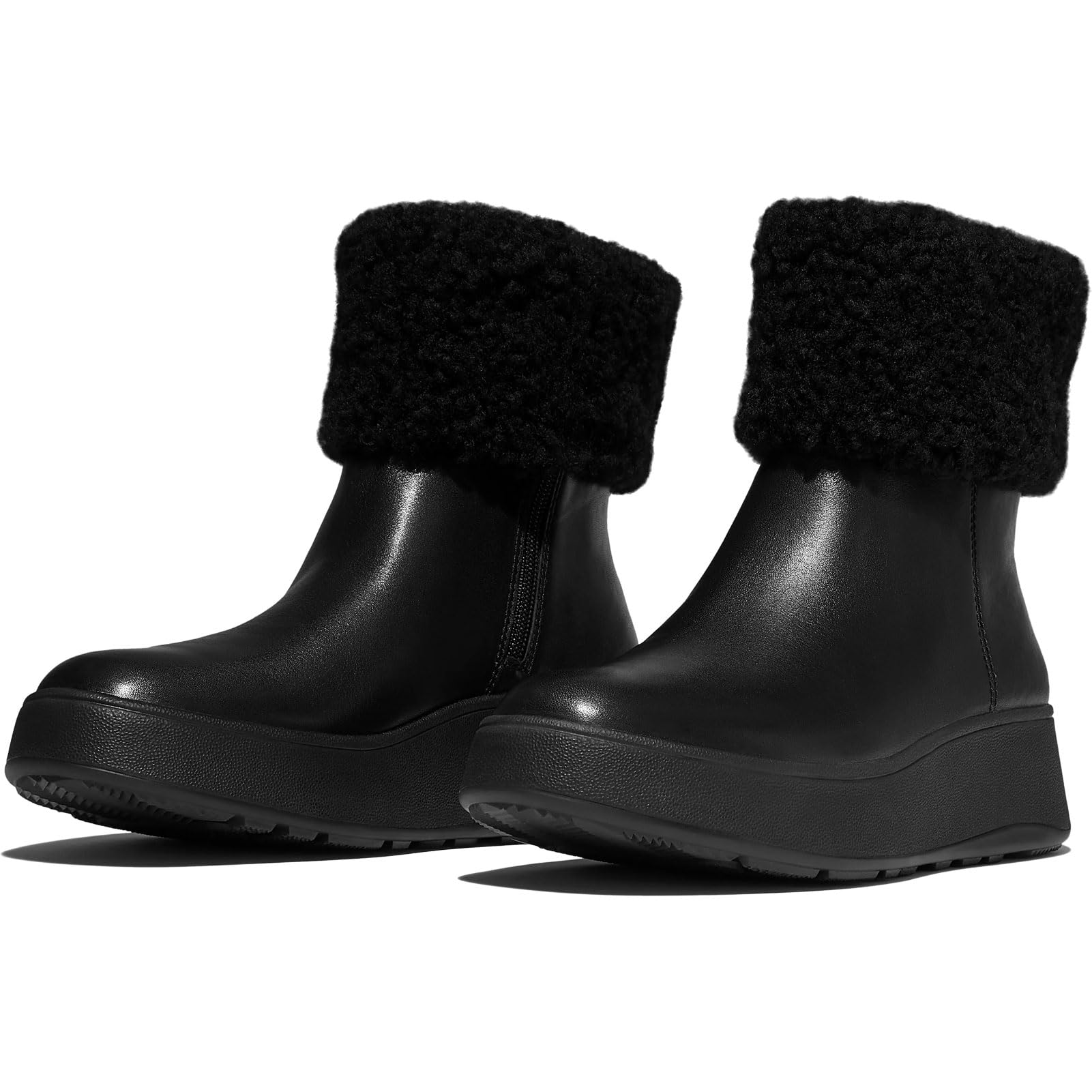 FitFlop Wonderwelly F-Mode stivaletti donna 37 EU pelle shearling