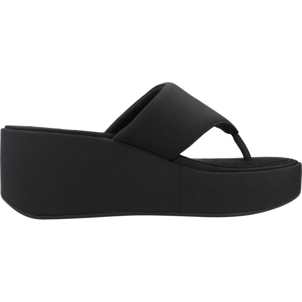 FitFlop Platfforms Wedge Infradito Donna Nero Zeppa