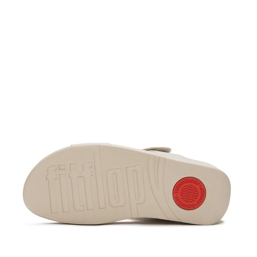 FitFlop Lulu Slides Sandali Ciabatta Donna Beige Pelle