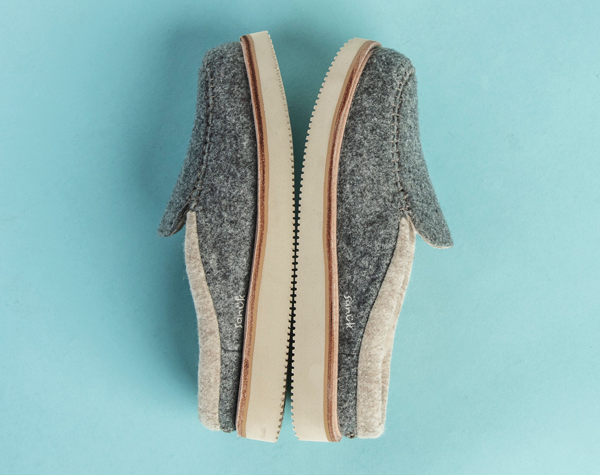 Sanuk Cozy Vibe Slipper Sm Wool pantofole donna charcoal lana