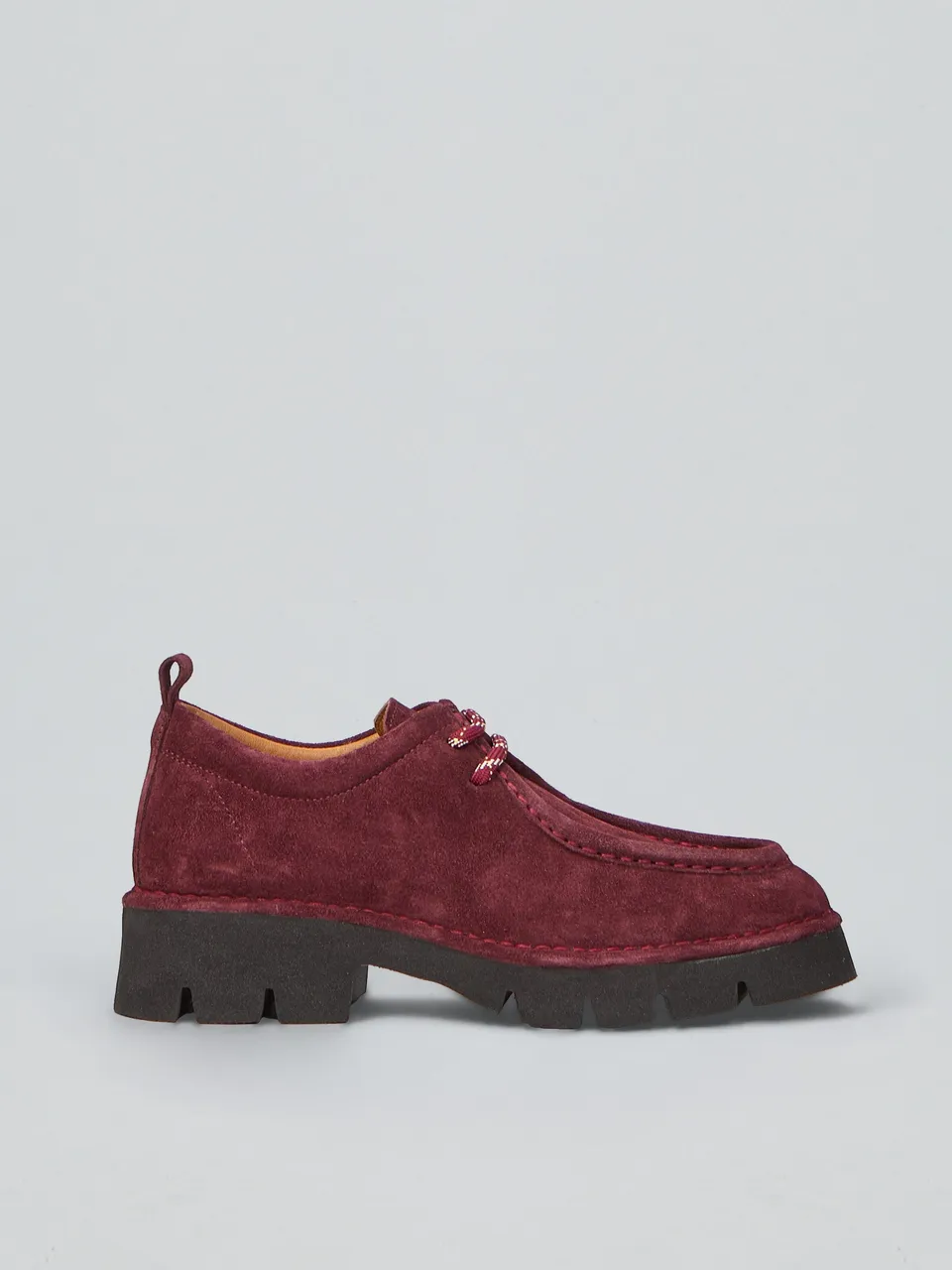 Ovyè Mocassini e stringate Stringate camoscio bordo