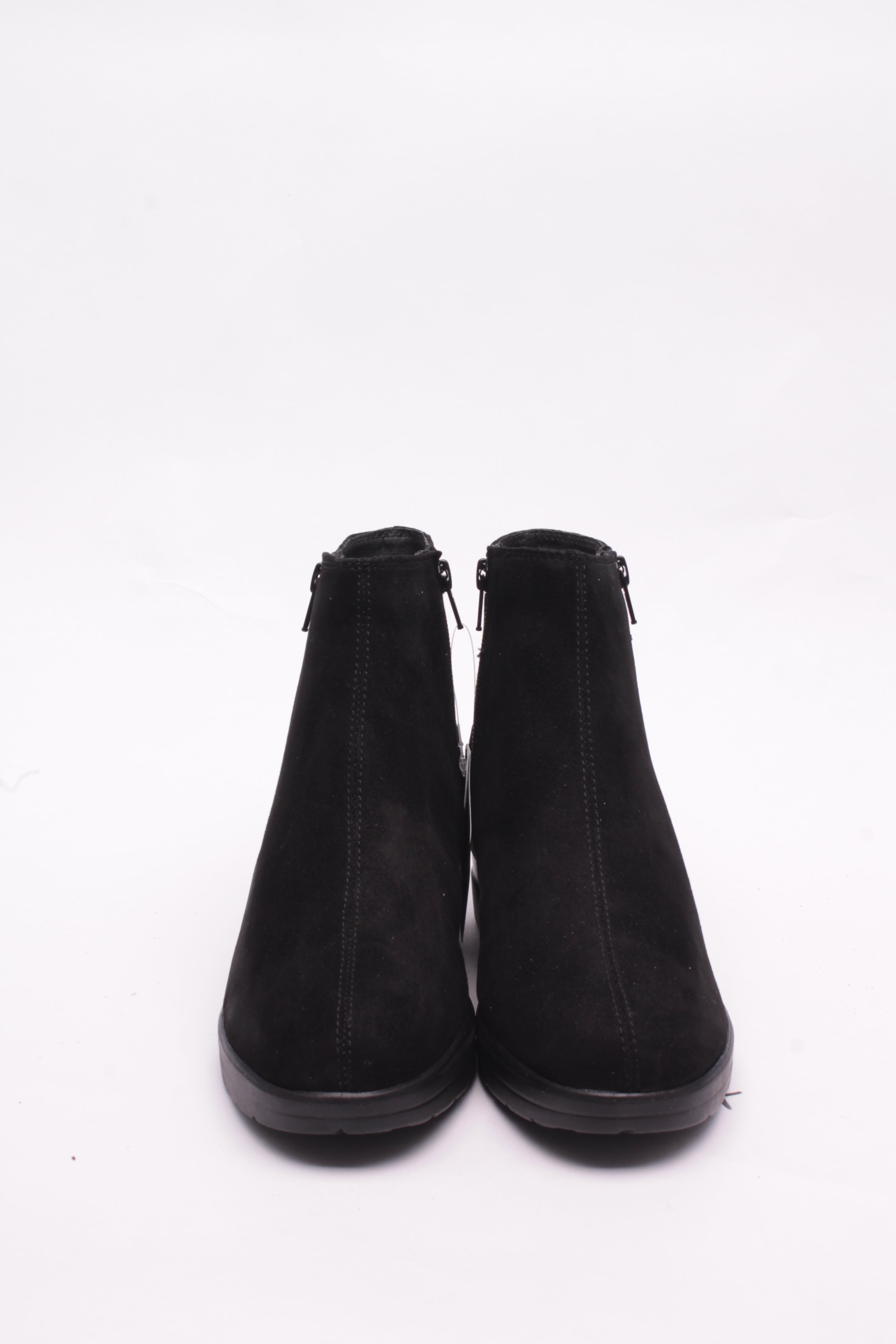 Cinzia Soft Tronchetto Donna Pelle Nero Tacco 3 cm