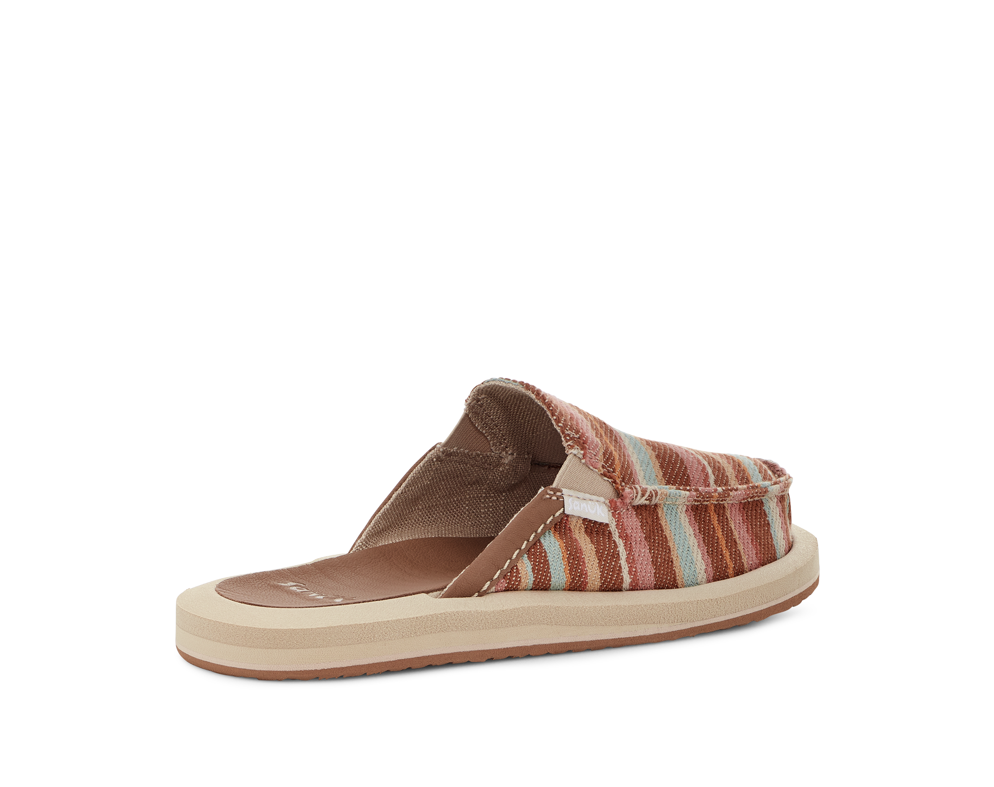 Sanuk You Got My Back ST Blanket mules donna Caramel Multi canapa