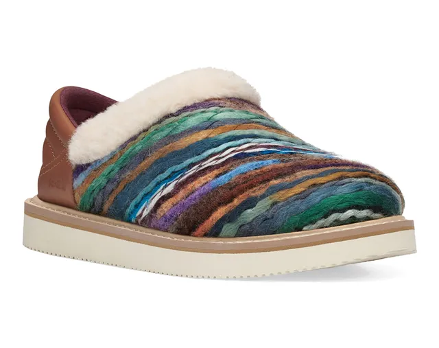 Sanuk Cozy Vibe Low pantofole donna Brown Multi filato
