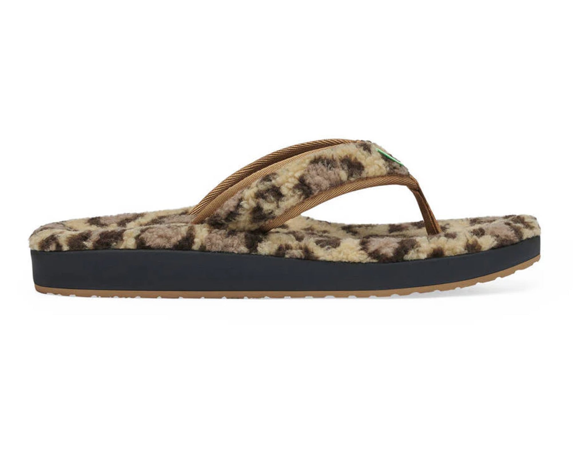 Sanuk Furreal ST Cheetah Infradito Tarzan fantasia