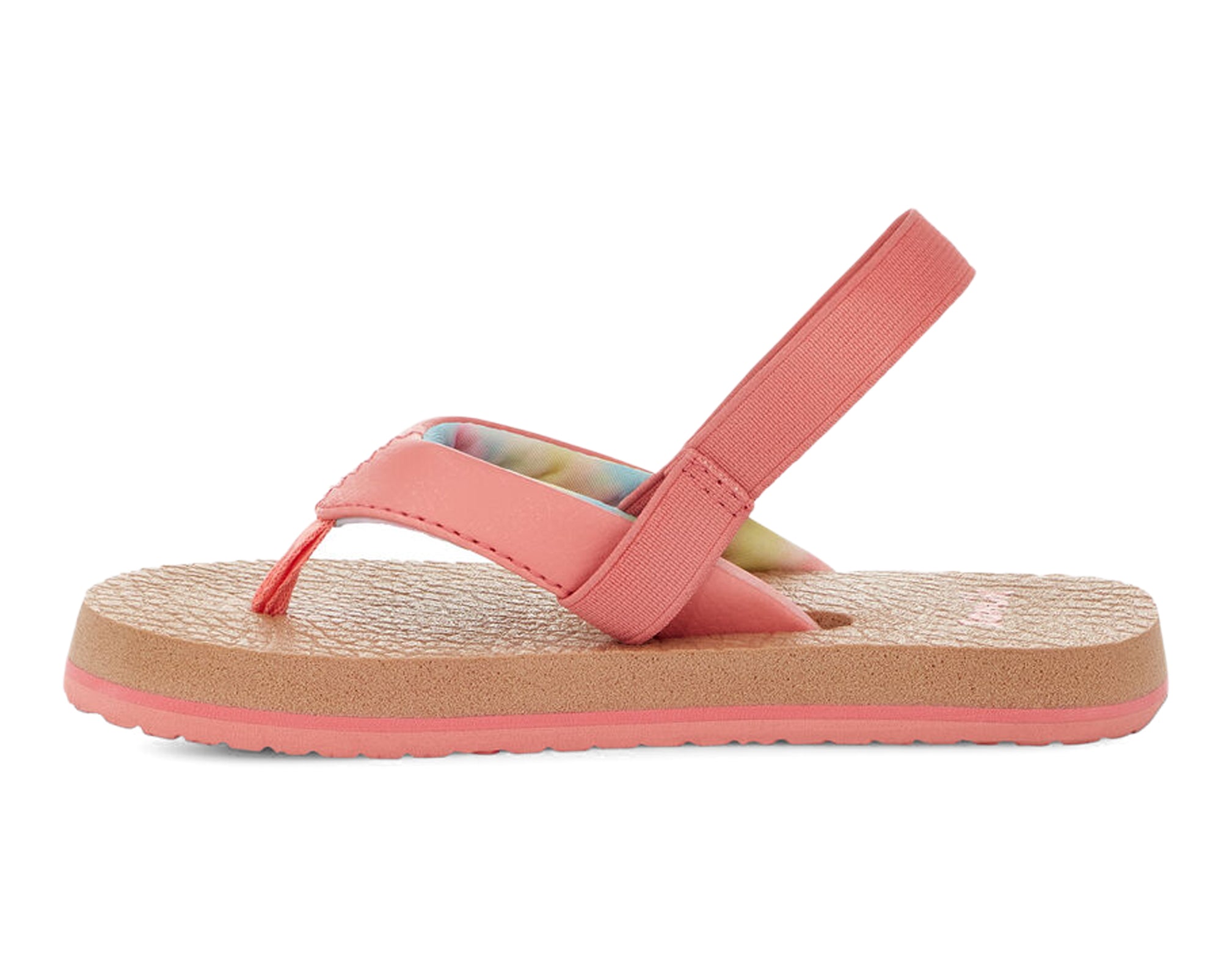 Sanuk Yoga Mat infradito bimba corallo