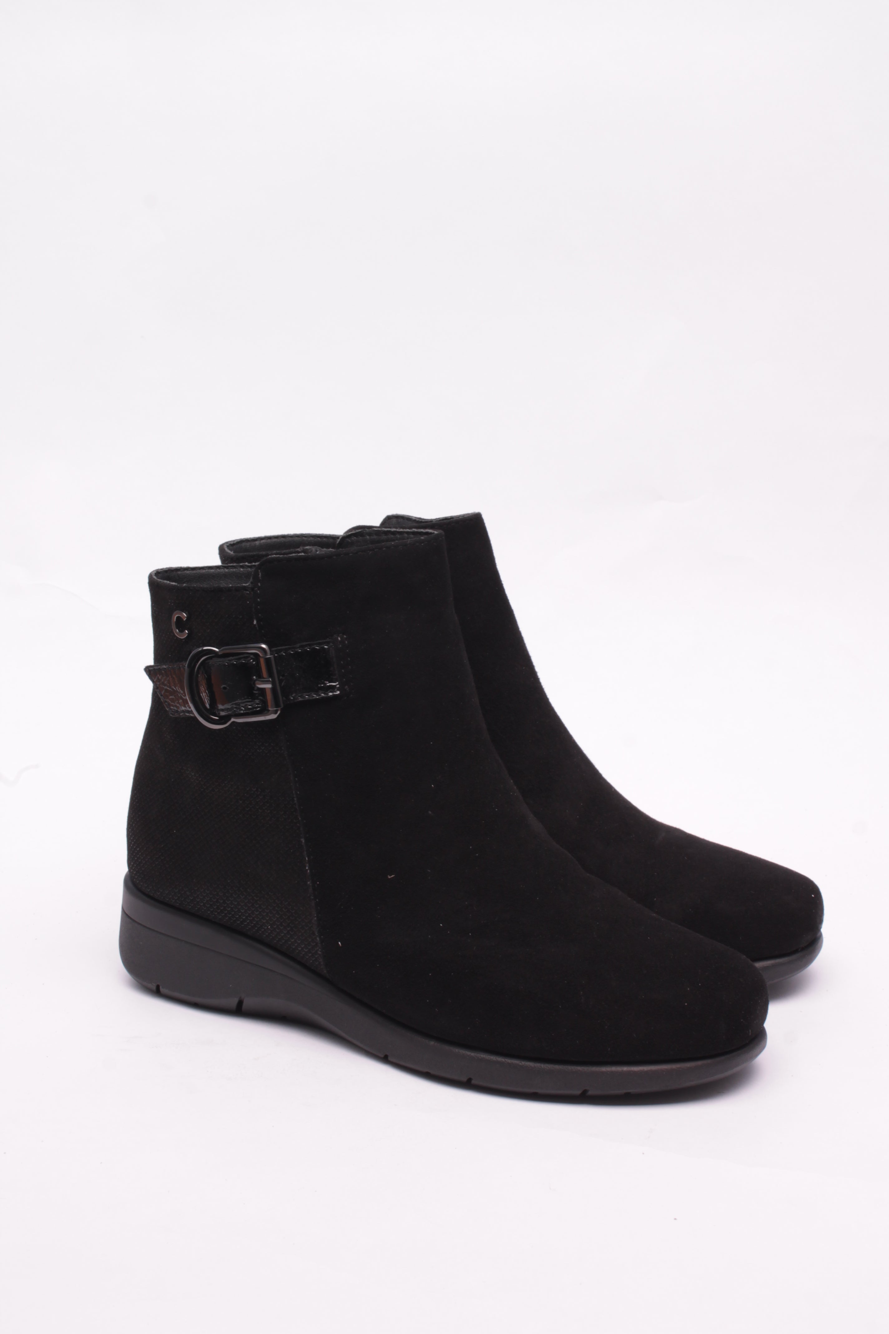 Cinzia Soft IV8922530 Tronchetto Donna Pelle Nero Tacco 3cm