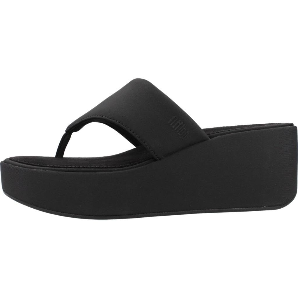 FitFlop Platfforms Wedge Infradito Donna Nero Zeppa