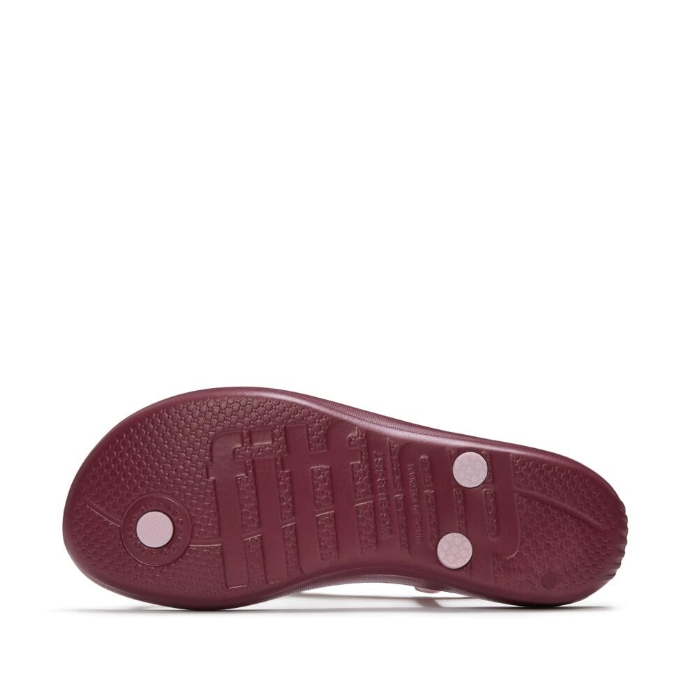 FitFlop iQushion Splash Sandali Donna 39 EU Verde Glint