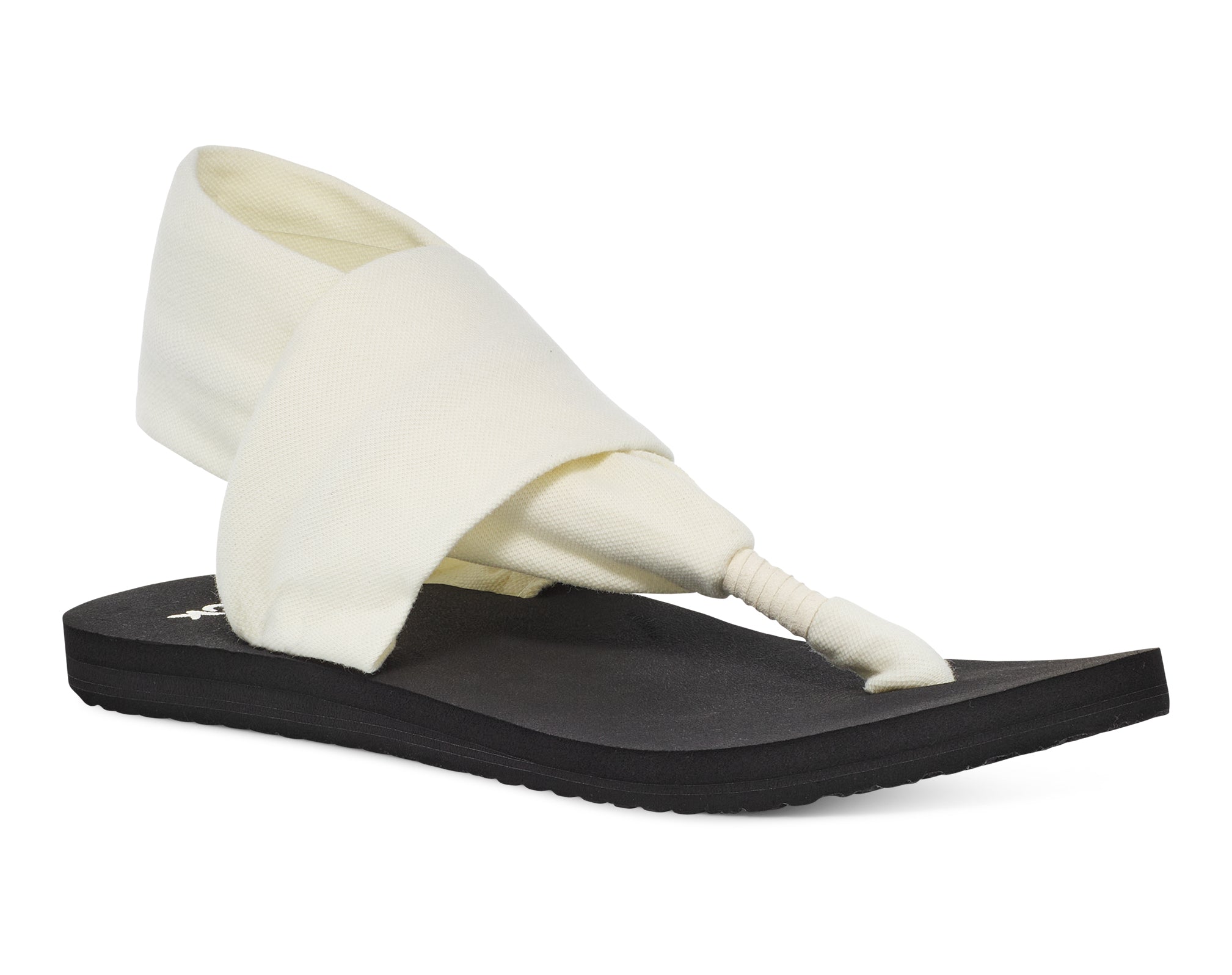 Sanuk Sling ST infradito donna bianco nero yoga foam