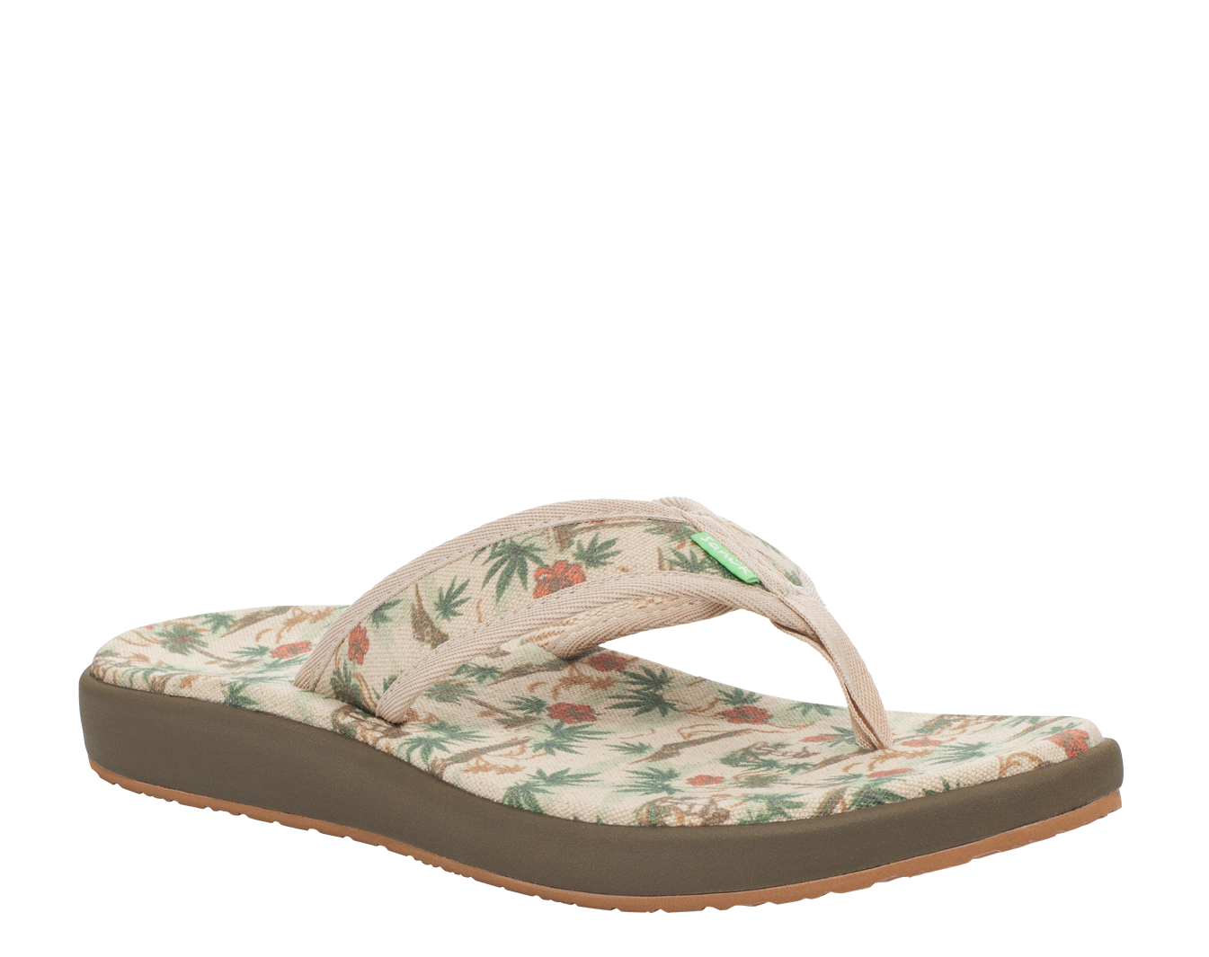 Sanuk Furreal ST infradito unisex canapa