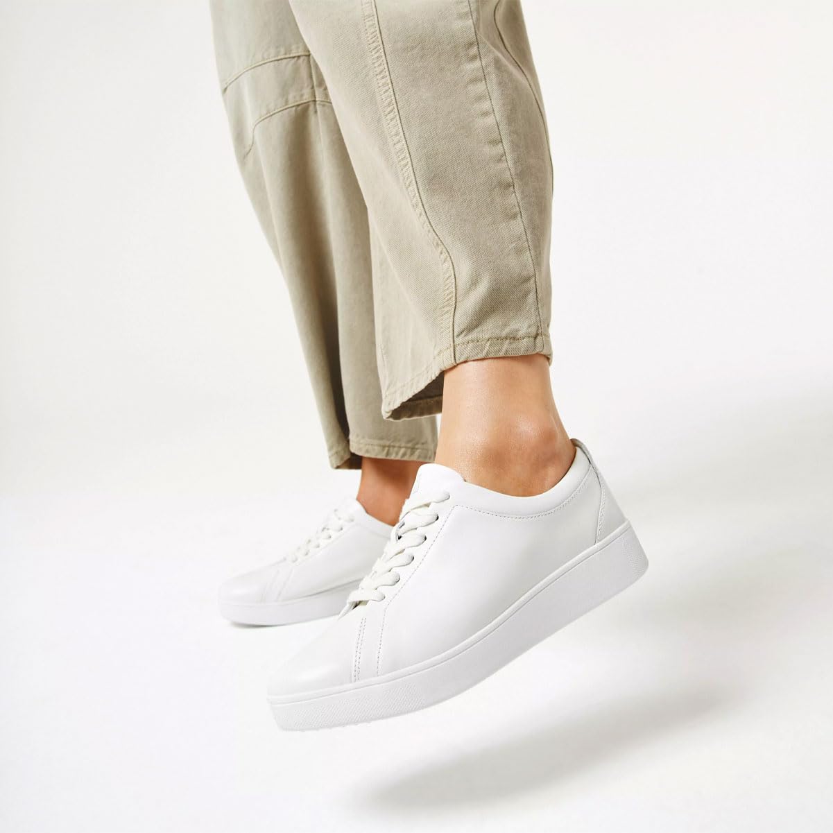 FitFlop Rally sneakers donna pelle Urban White 36 EU comode