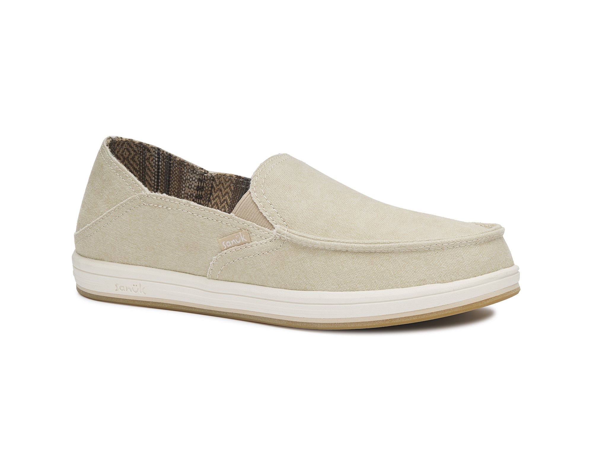 Sanuk Donna 2.0 slip on donna mocassini neri comodi