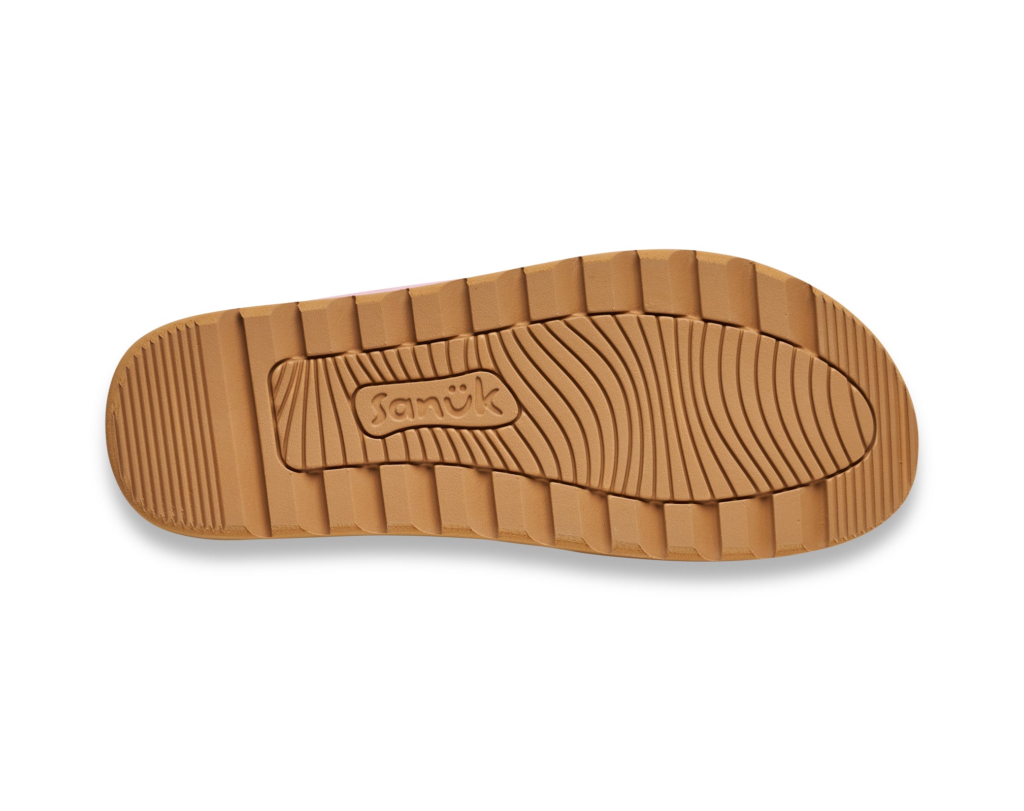 Sanuk Yoga Cloud Lounger Leather pantofole donna rosa chiaro