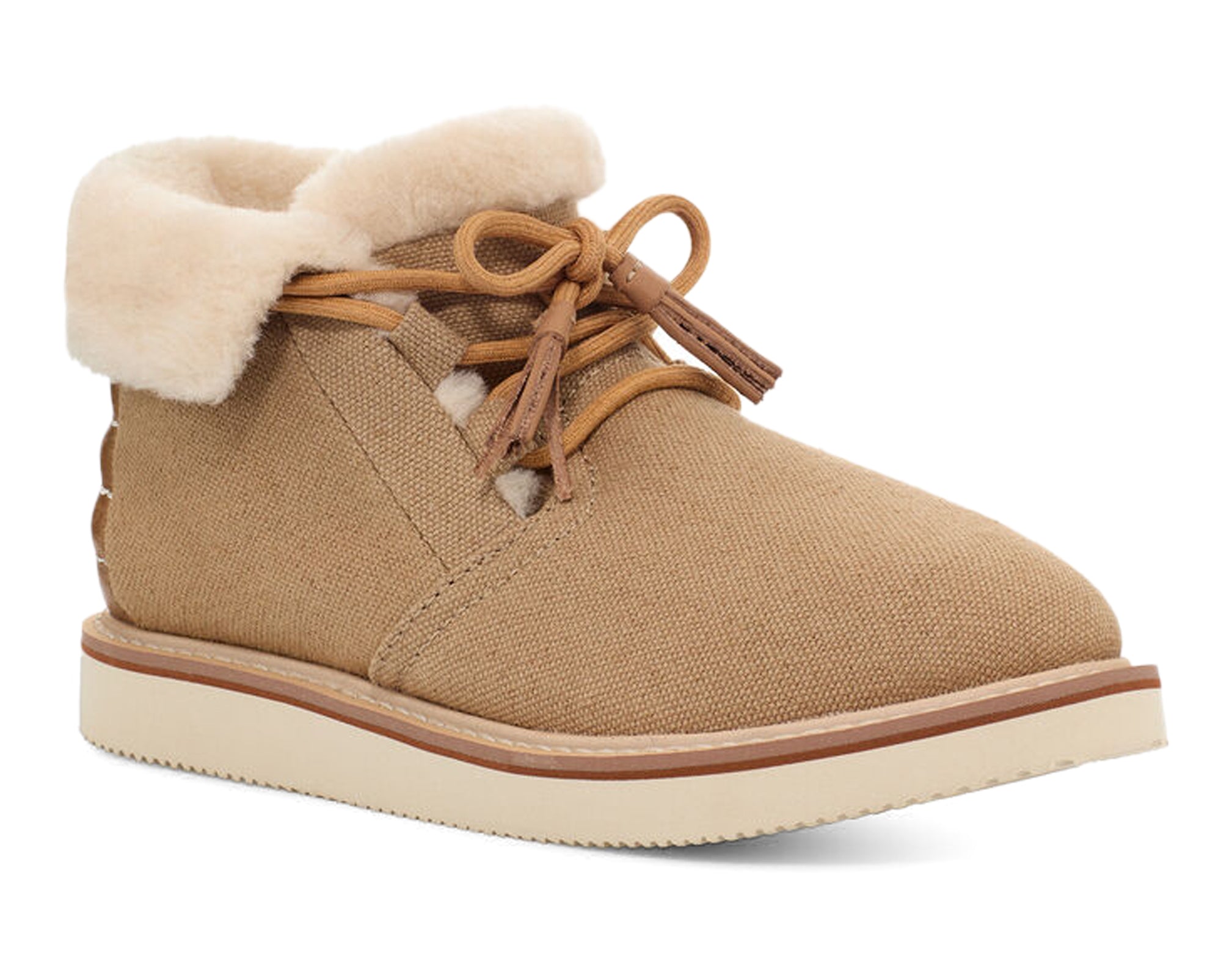 Sanuk Cozy Vibe Mid stivali donna Nero in lana
