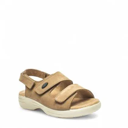 Cinzia Soft sandali donna pelle blu tacco basso