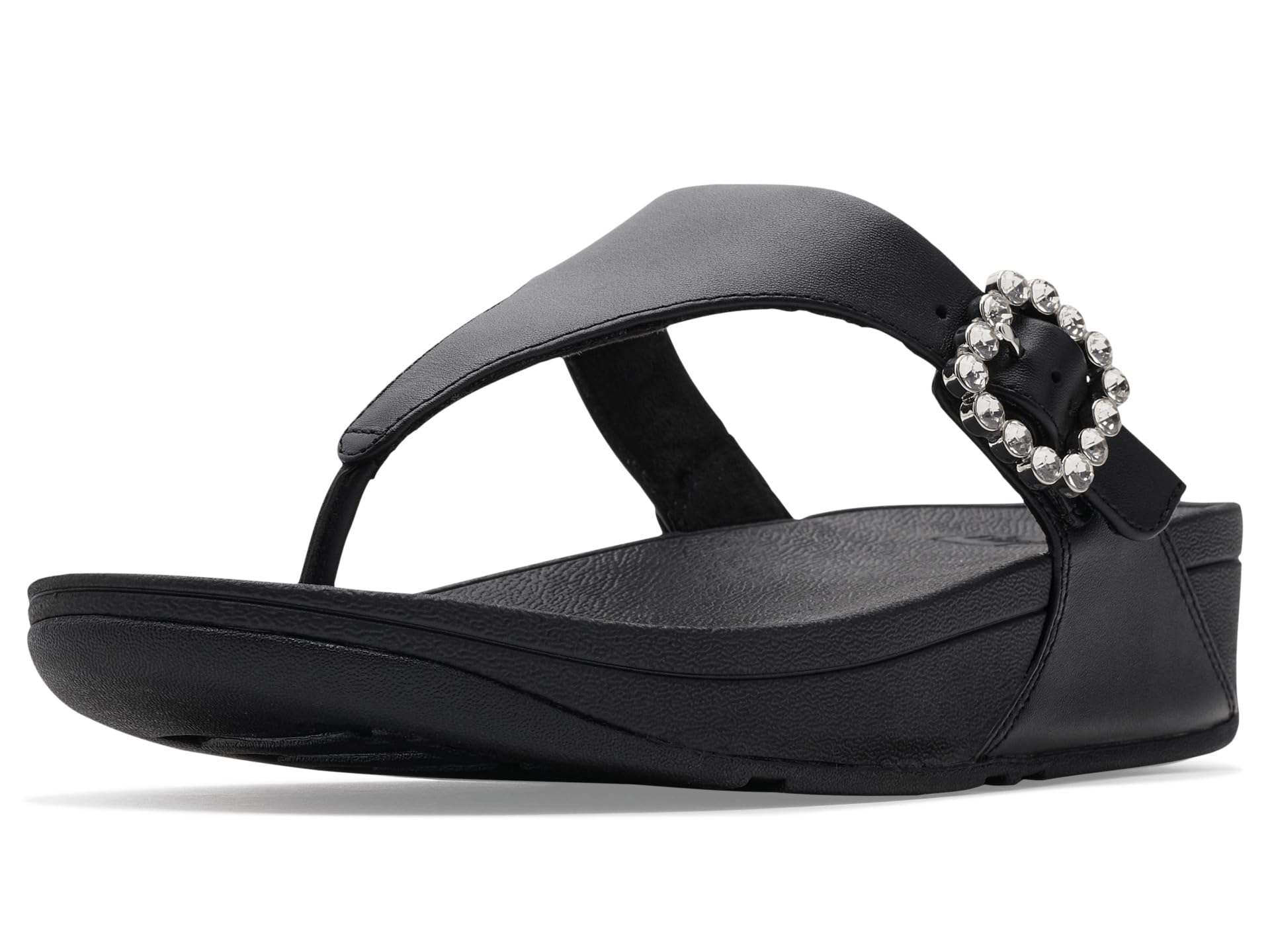 FitFlop Lulu Crystal-Buckle sandali pelle donna 39 EU comodi