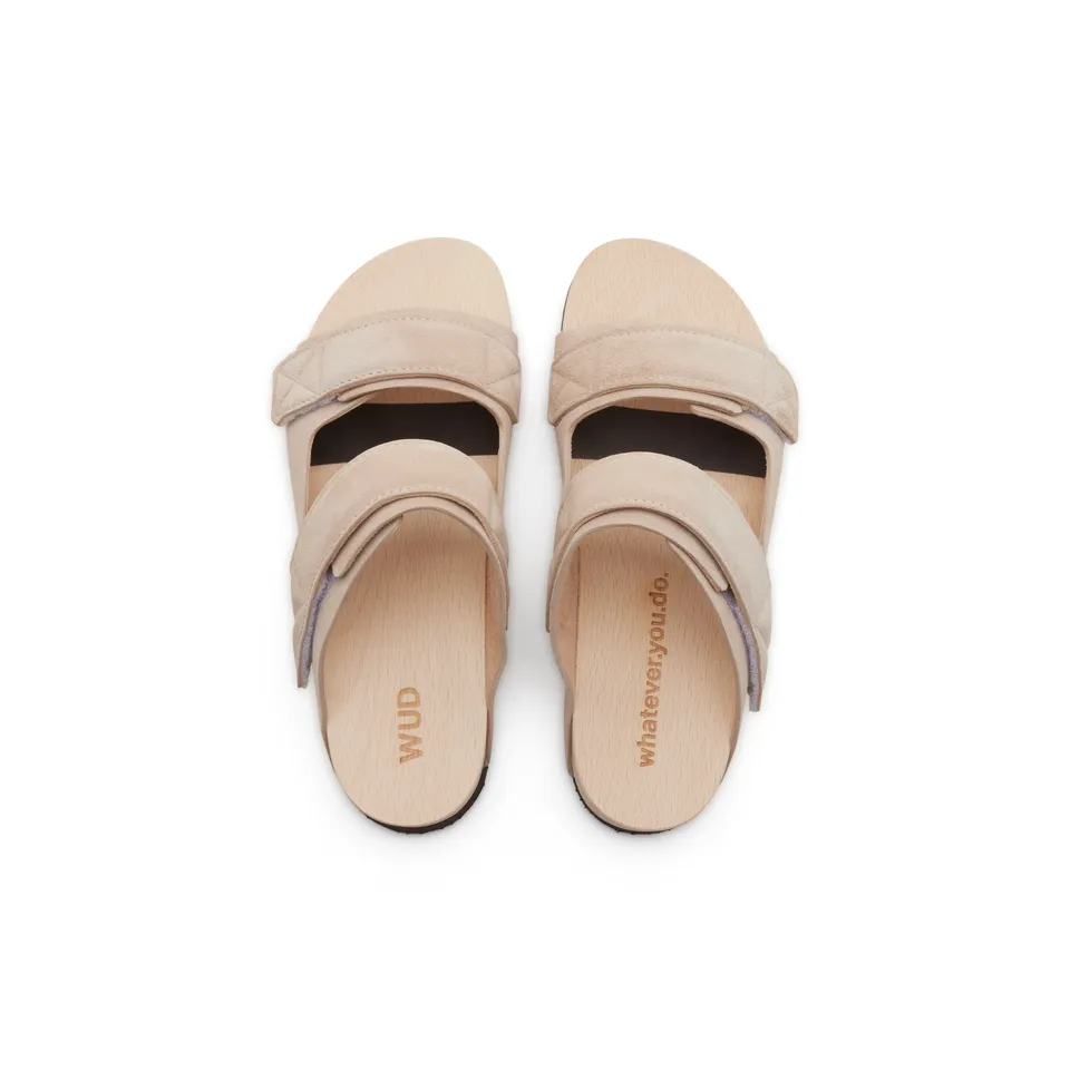 Wud Permanent Collection Root sandali beige leggeri
