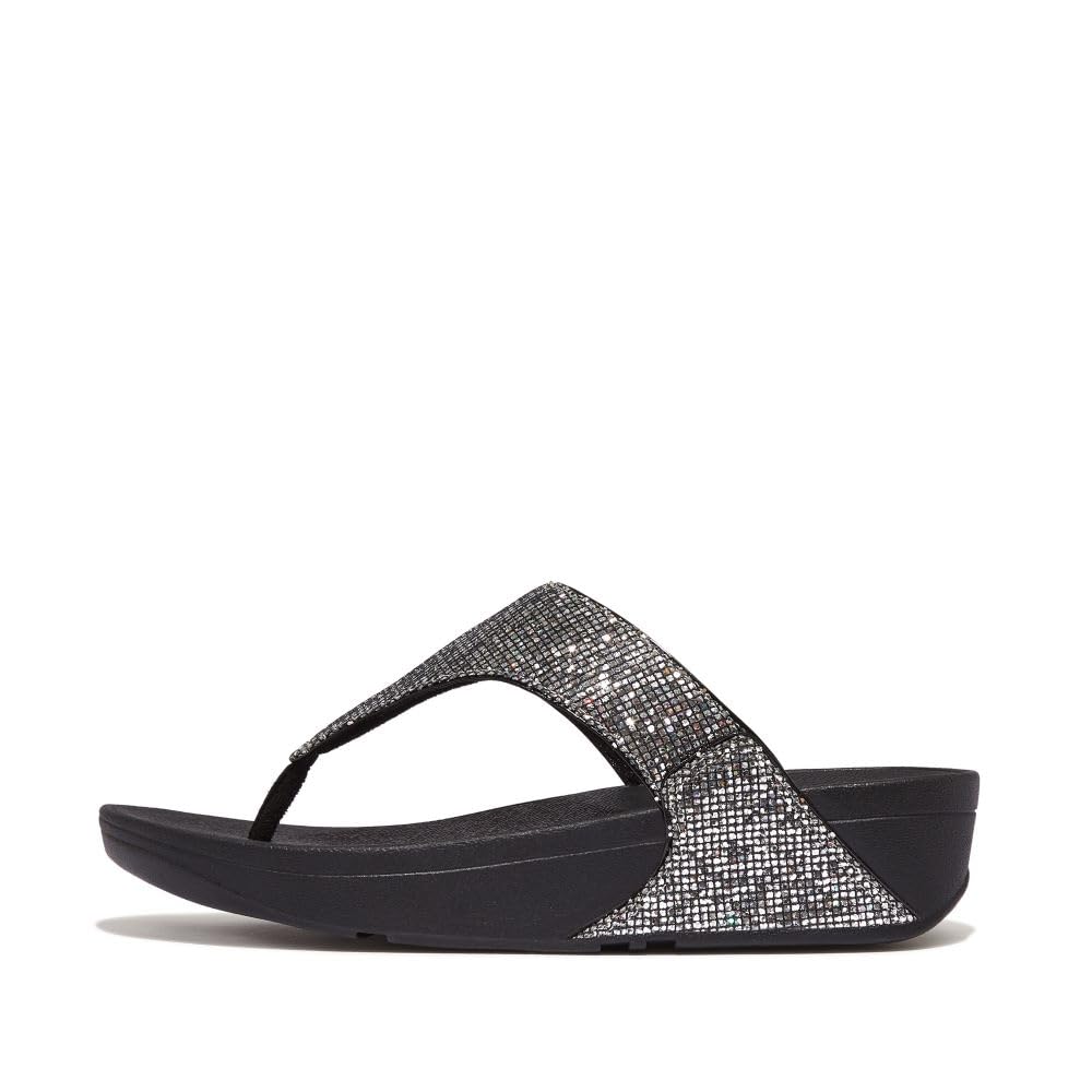 FitFlop Lulu Glitz infradito donna Beige Latte comode