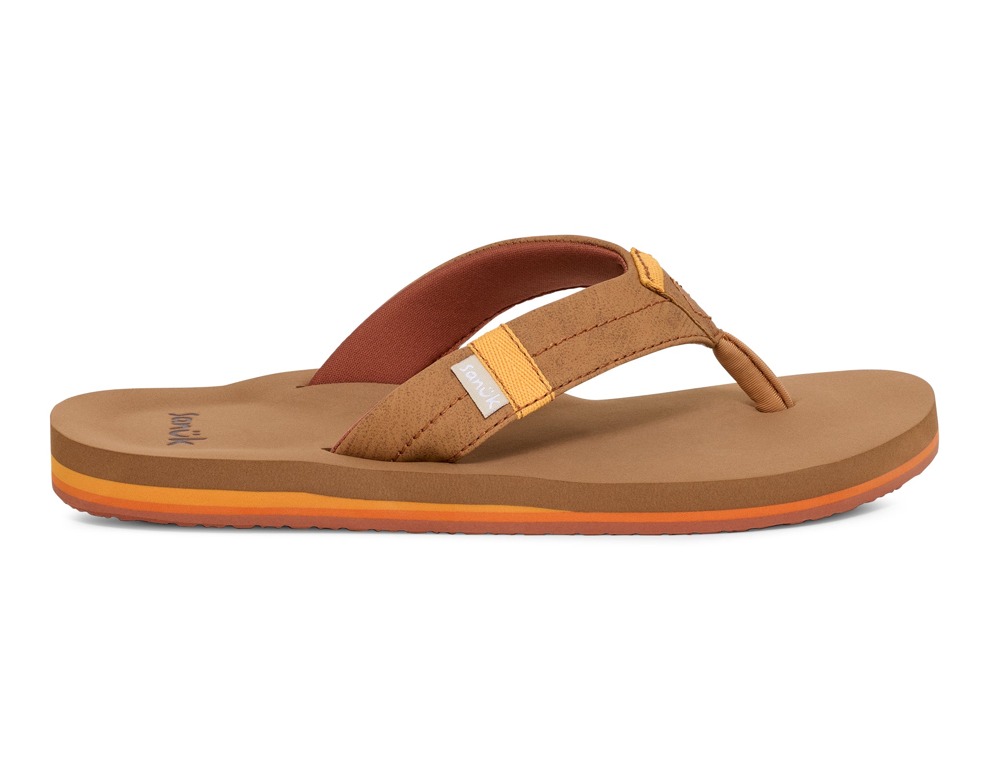 Sanuk Sawyer infradito donna Peachy Keen memory foam