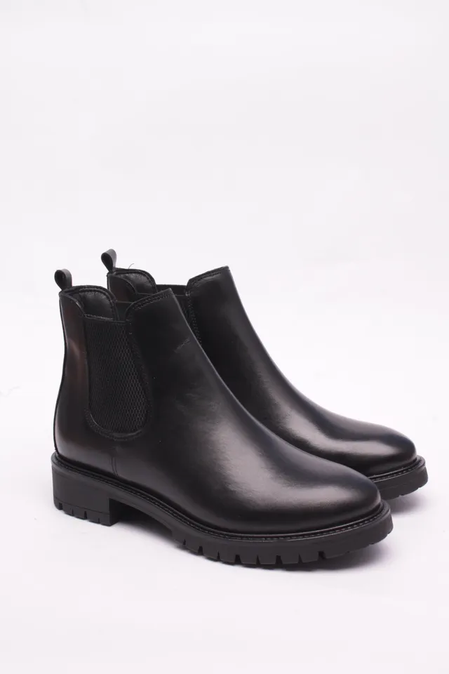 Cinzia Soft IS232106V tronchetto donna pelle nero tacco 3 cm