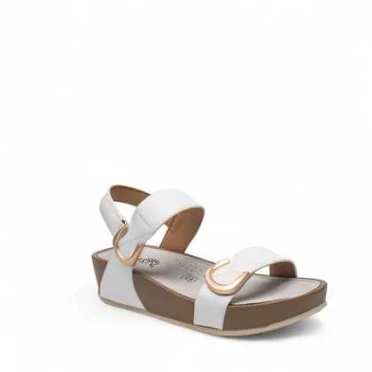 Cinzia Soft Sandali White Sintetico Zeppa Donna