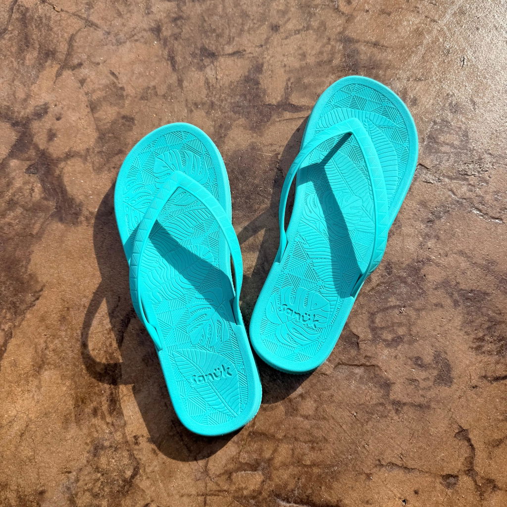 Sanuk Funshine infradito donna neri vegani water-friendly