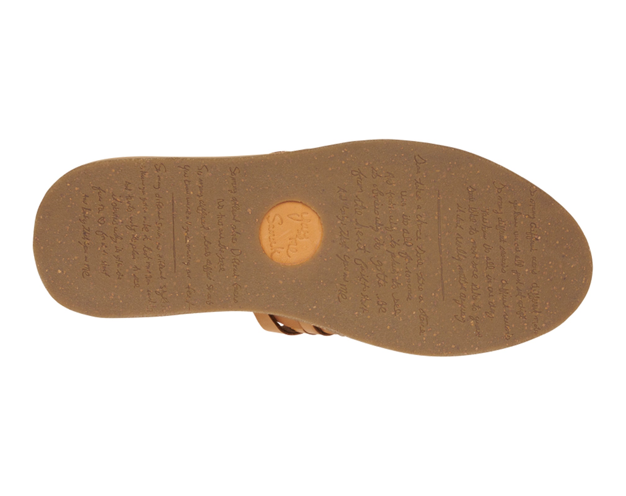 Sanuk You Huarache mocassini donna color tan in pelle