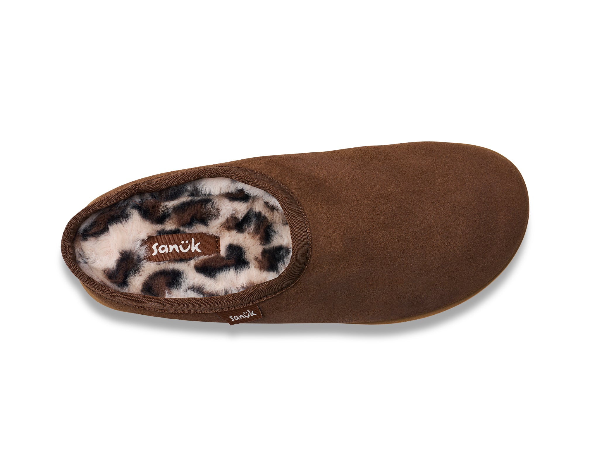 Sanuk Yoga Cloud Lounger Leather pantofole donna rosa chiaro