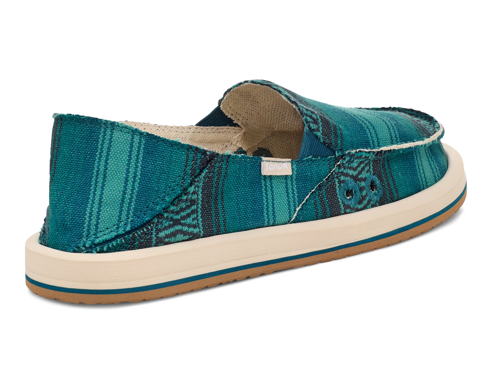 Sanuk Donna slip-on donna in cotone suola morbida