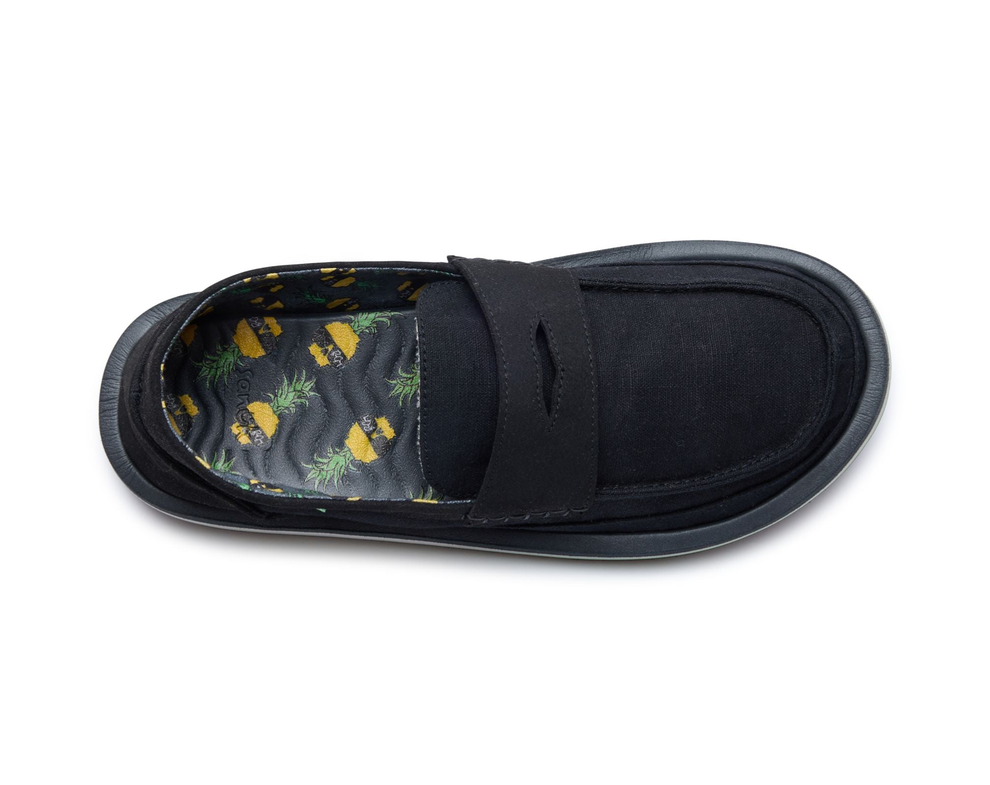 Sanuk Donny Loafer mocassini uomo neri vegani comodi
