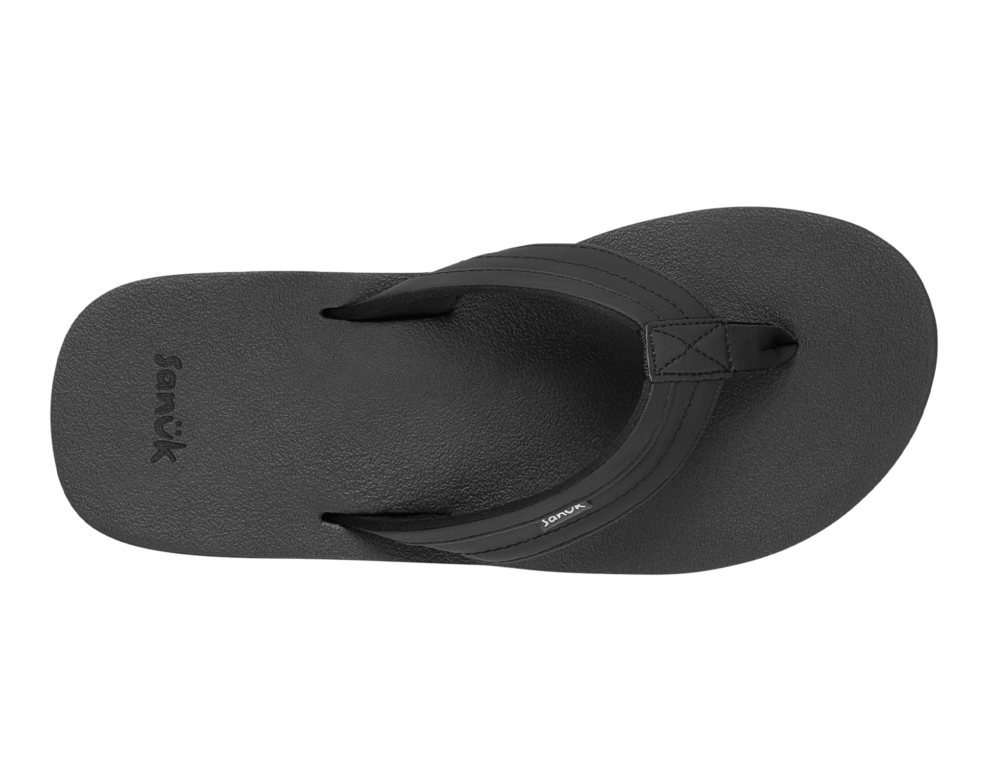 Sanuk Ziggy St Sandali Uomo Nero Schiuma Morbida