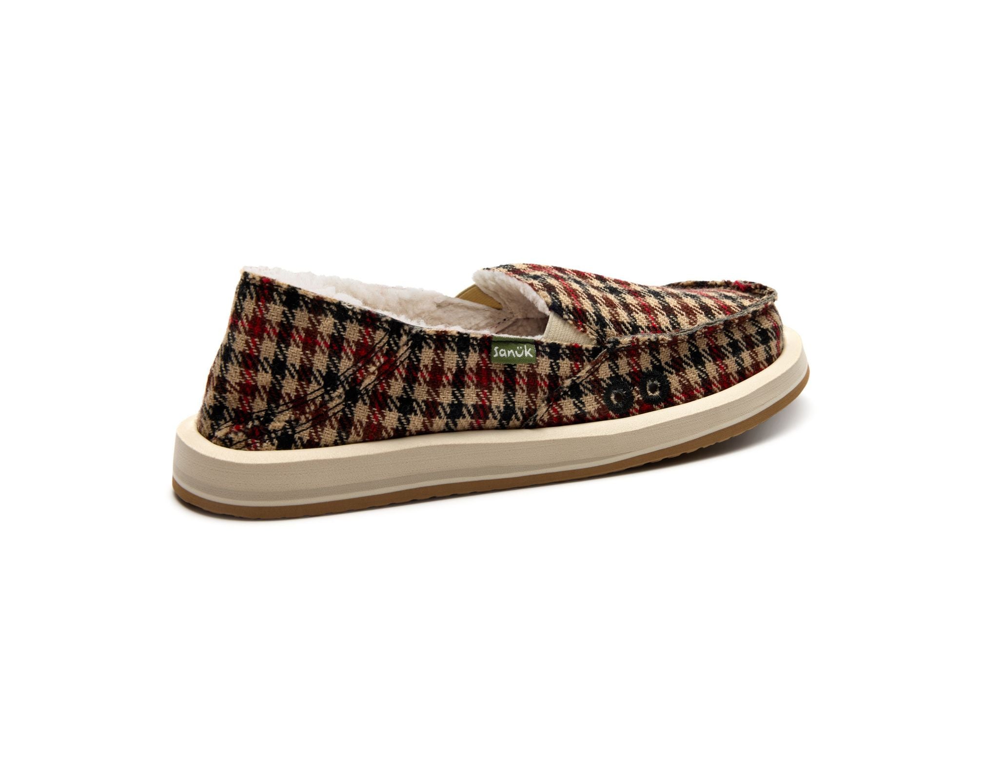 Sanuk Donna Plaid Chill slip-on multi flanella