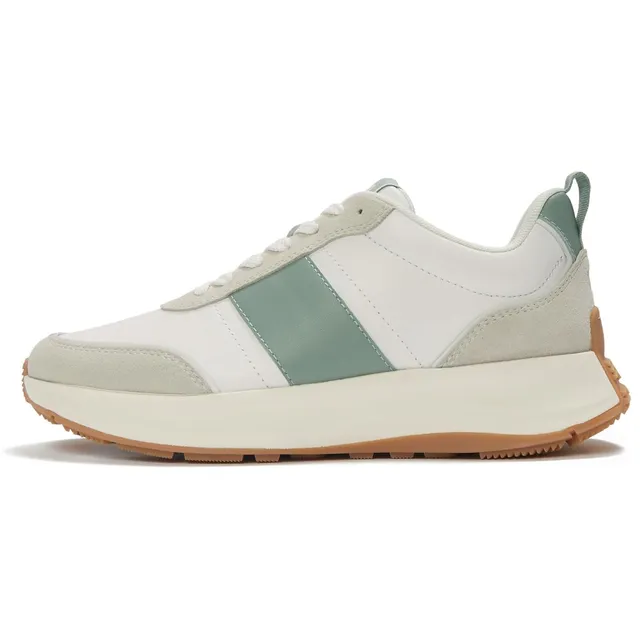 FitFlop F-Mode Flow sneakers donna pelle scamosciata flatform