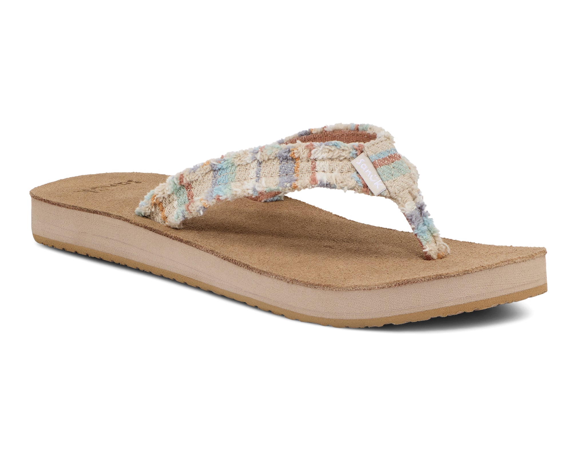 Sanuk Fraidy Cat infradito donna sand multi
