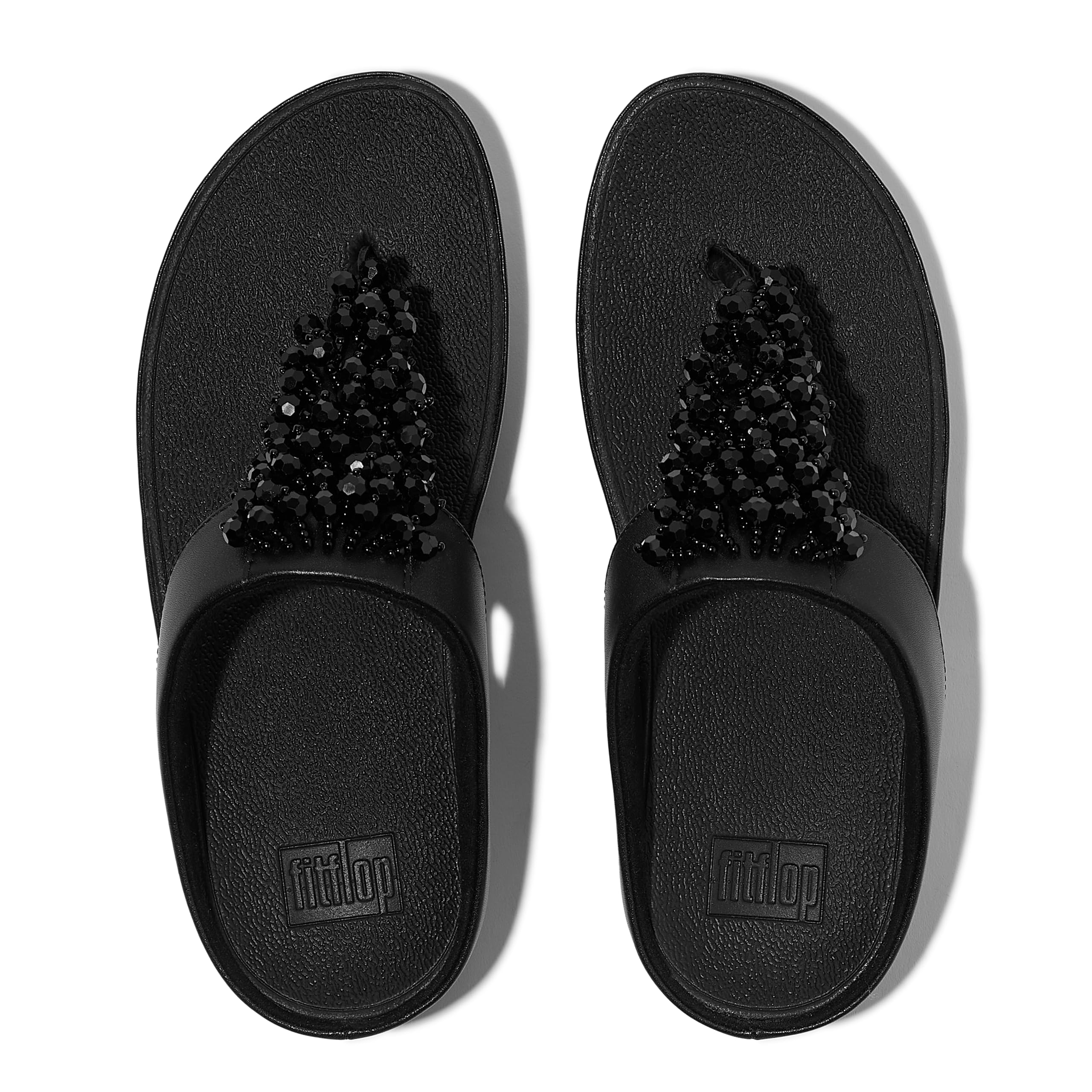 FitFlop Rumba sandali donna 39 EU perline zeppa