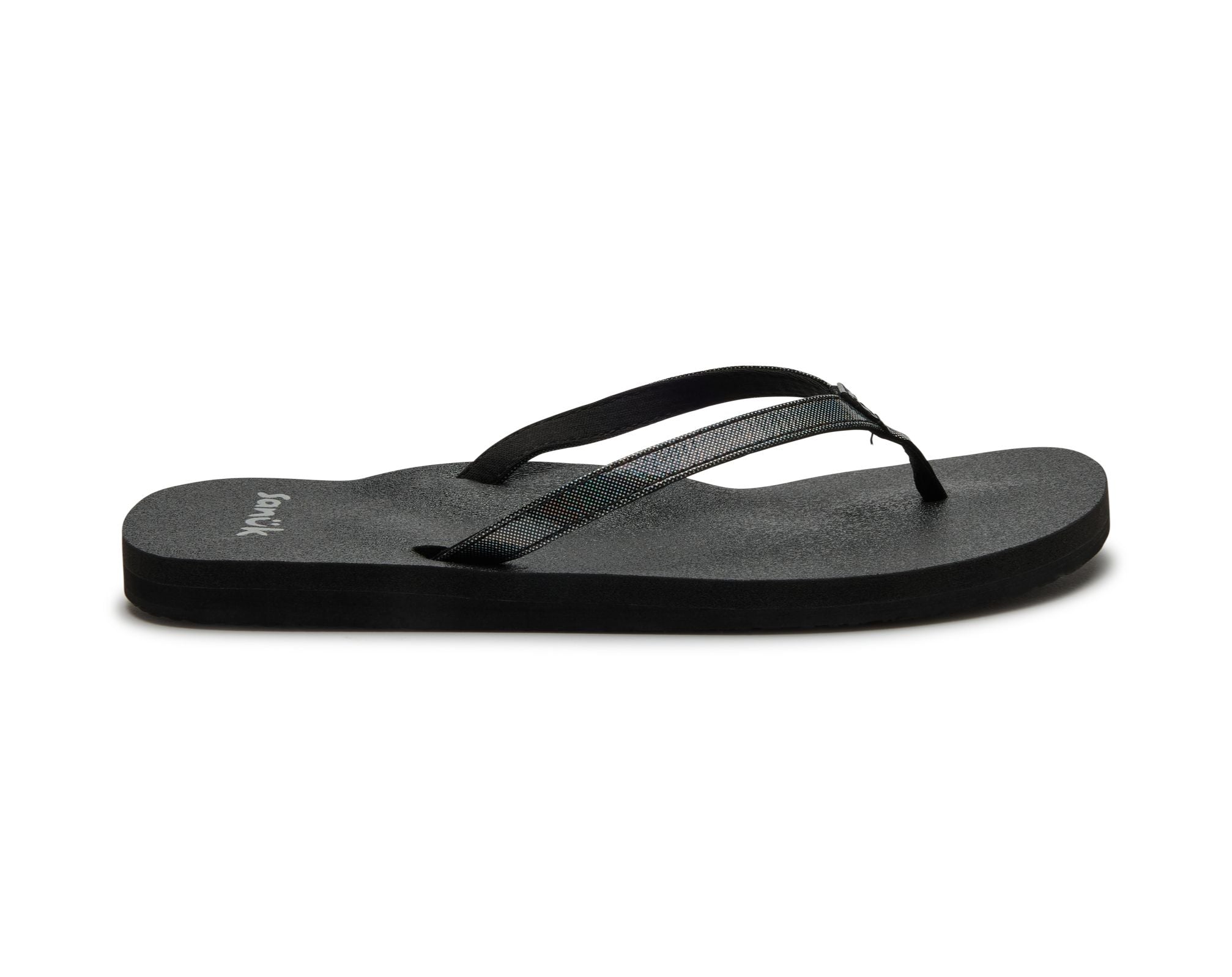 Sanuk Yoga Joy II Bling infradito argento glitter