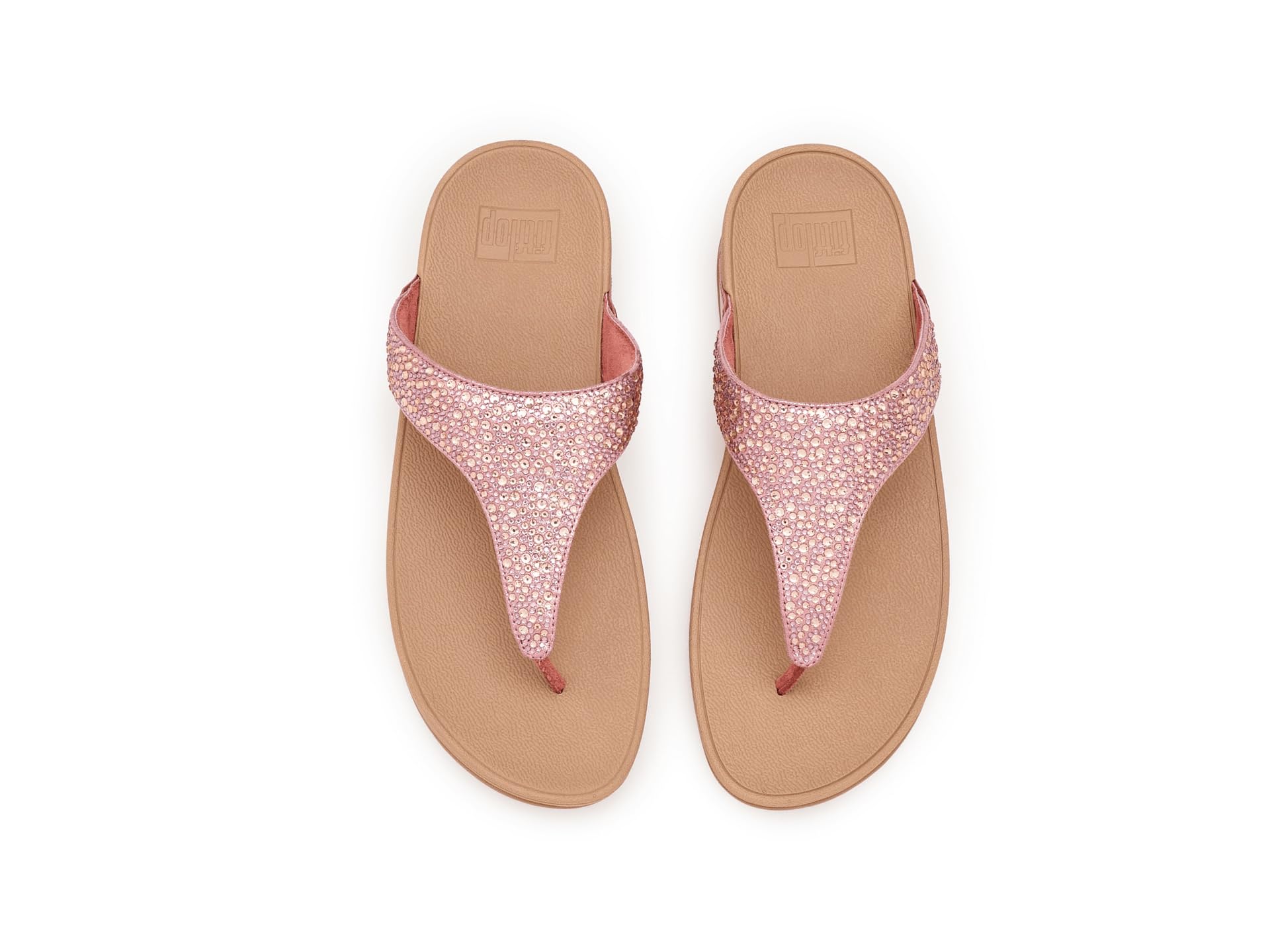 FitFlop Lulu Crystal-mix sandali donna rosa ruggine
